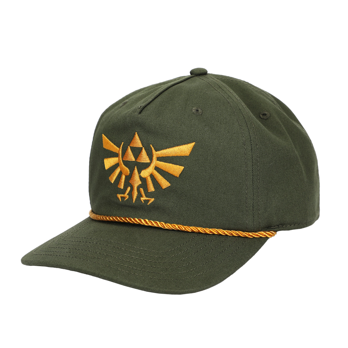 Legend of Zelda Hylian Crest Olive Grandpa Cap
