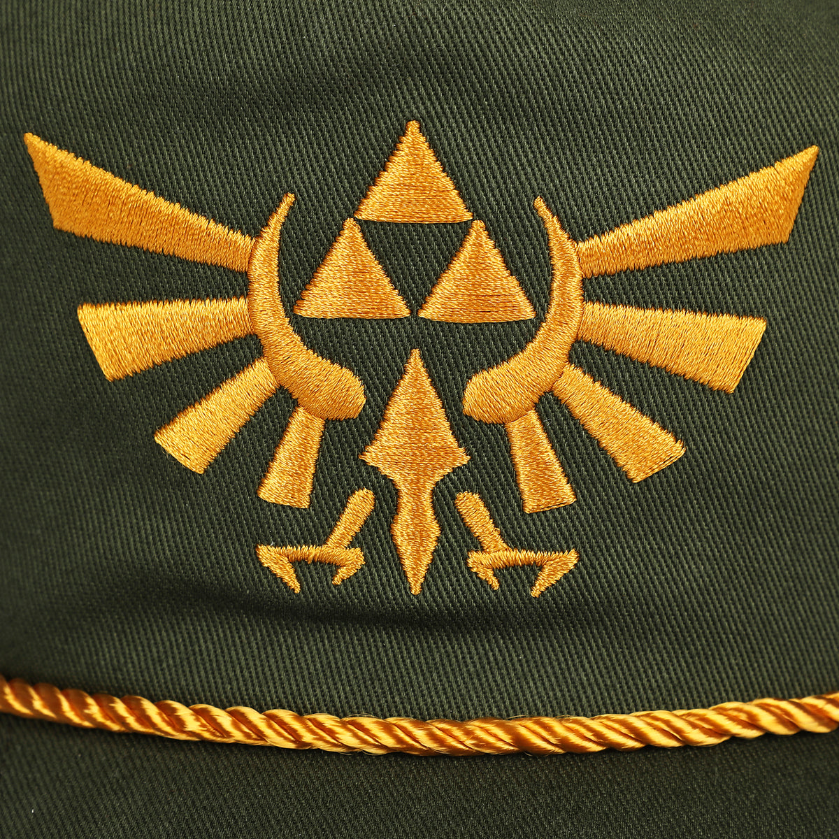 Legend of Zelda Hylian Crest Olive Grandpa Cap