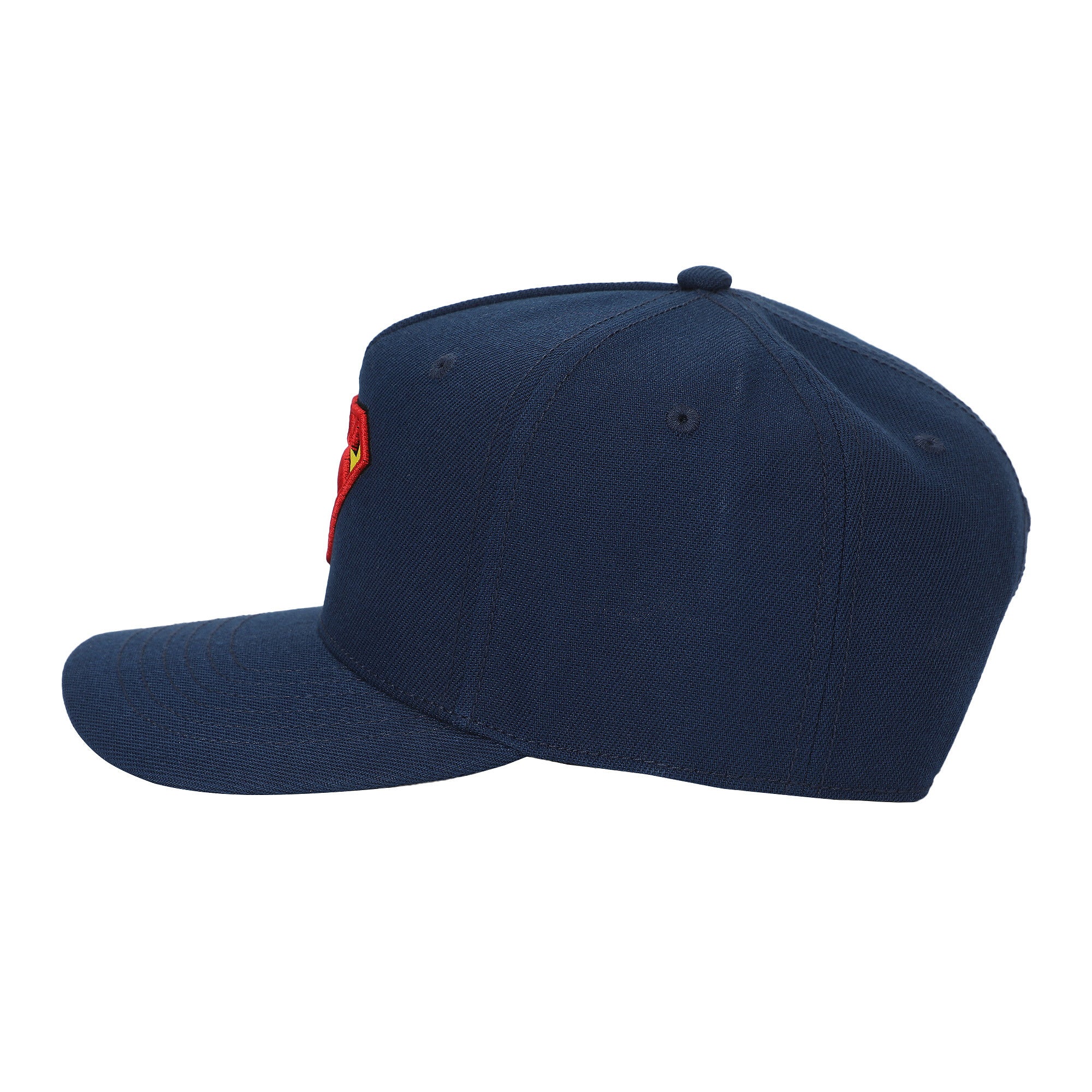 Superman Logo Navy Structured Baseball Cap