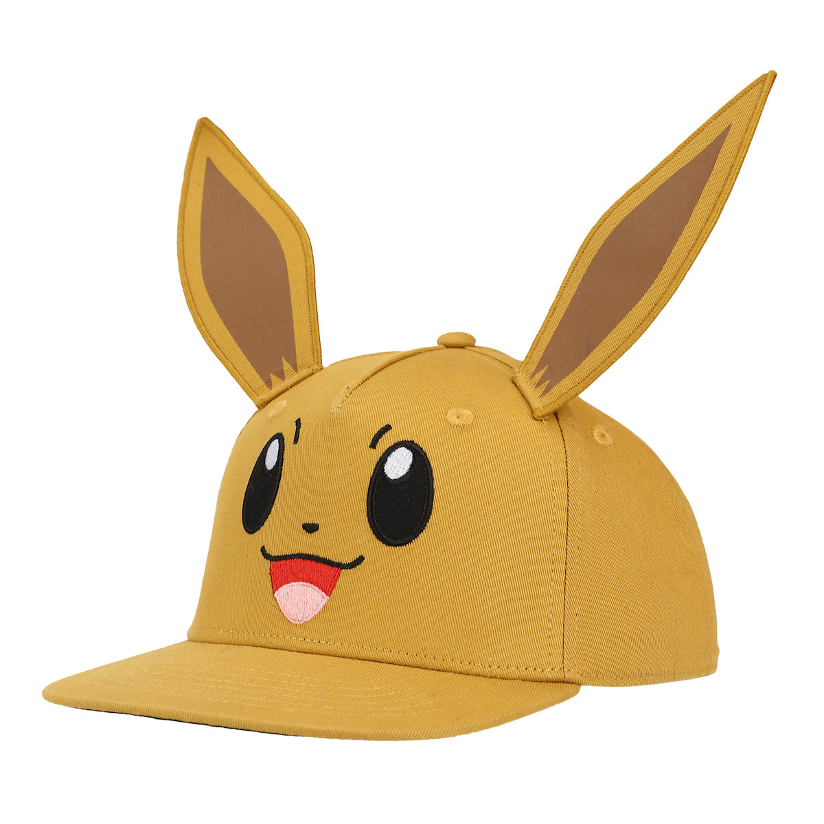 Pokémon Big Face Eevee Youth Brown Snapback Hat