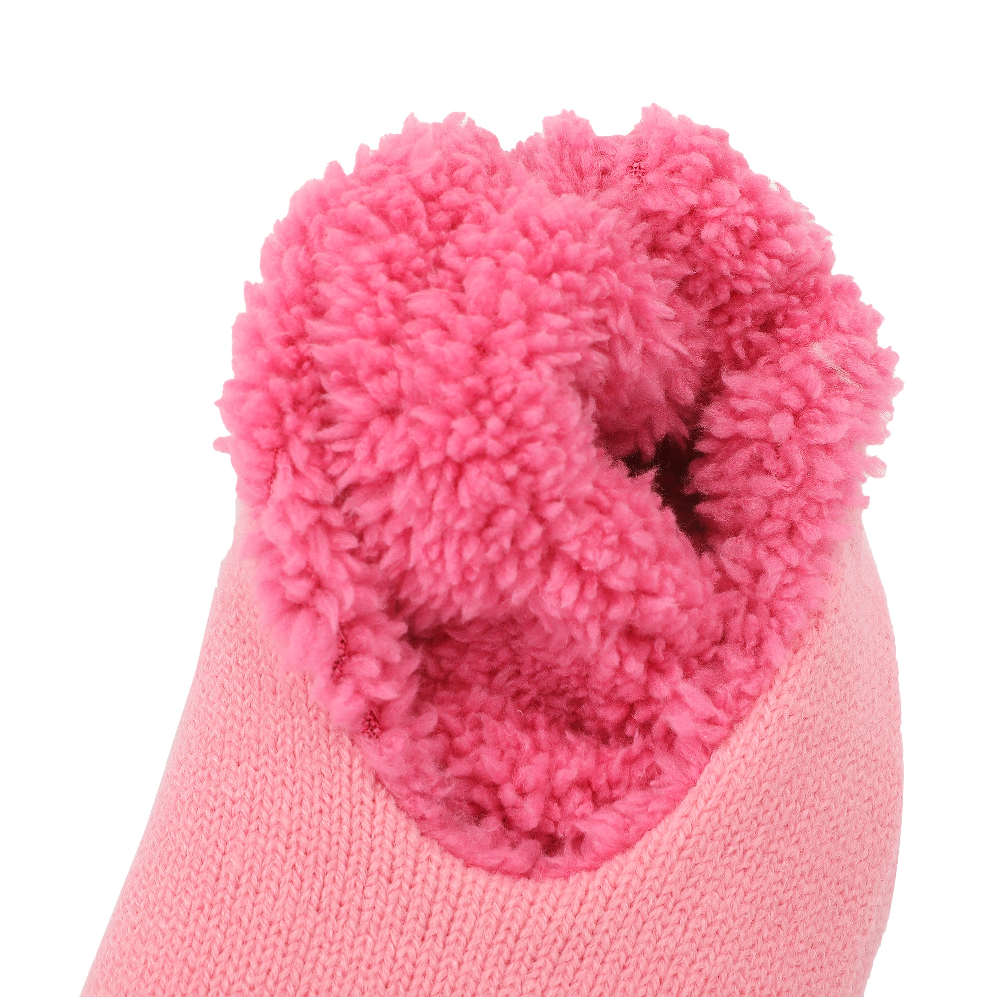 Kirby Character Face & Candies Women’s Pink Slipper Socks