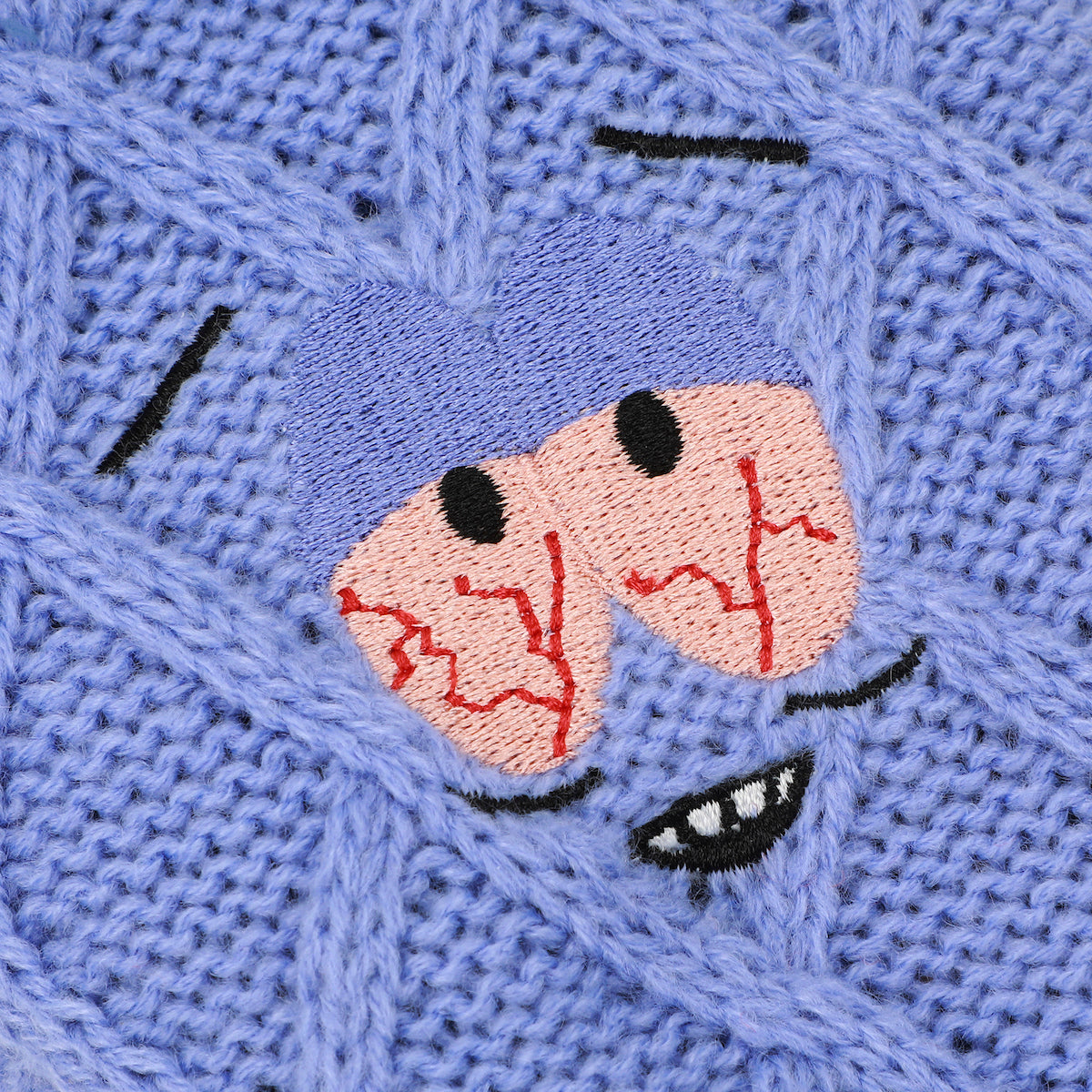 South Park Towelie I Have No Idea What's Going On Women's Blue Slipper Socks