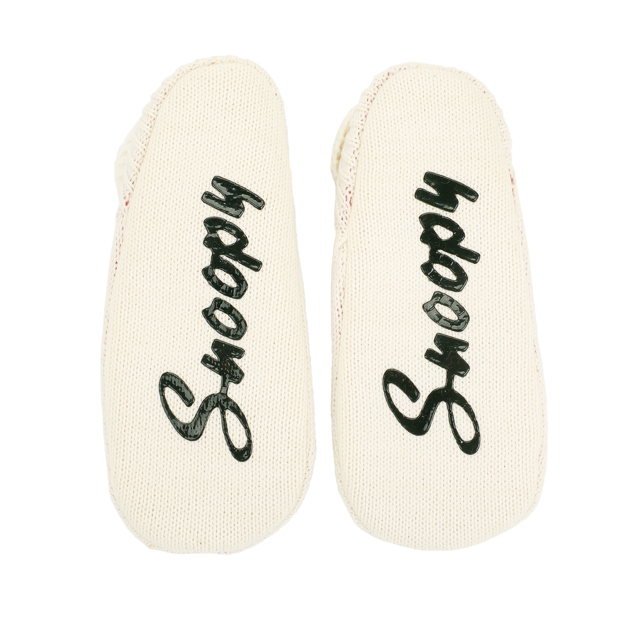 Peanuts Snoopy 3D Ears Women's Sherpa Lined Slipper Socks