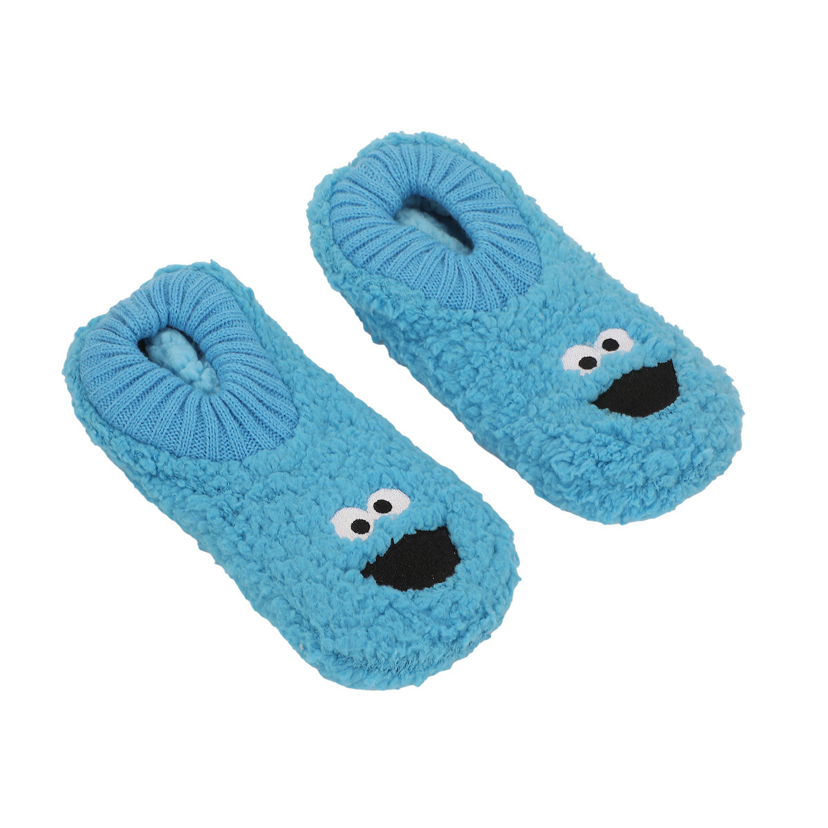 Sesame Street Cookie Monster Themed Women's Slipper Sock