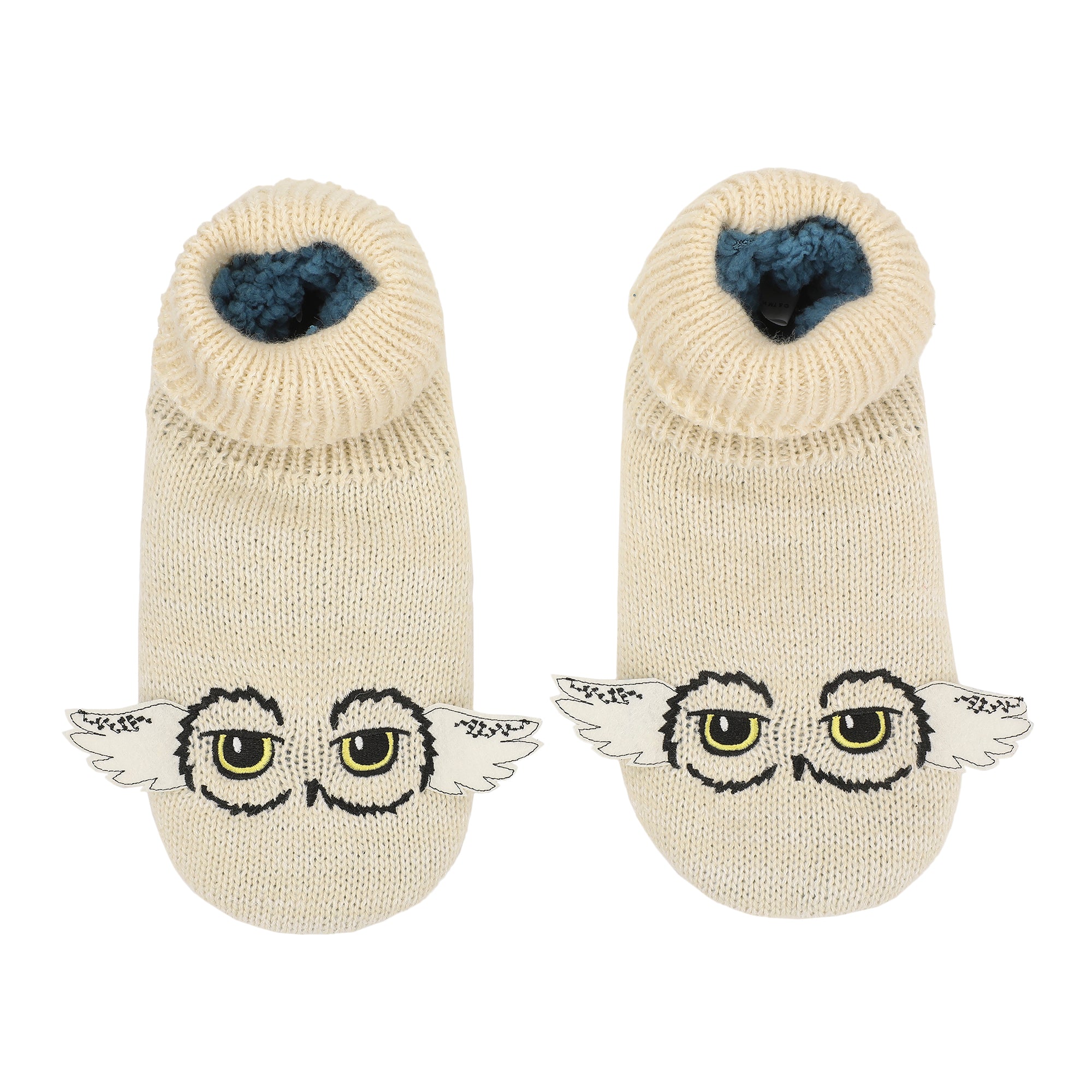 Harry Potter Hedwig Big Face Wings Women's Slipper Socks