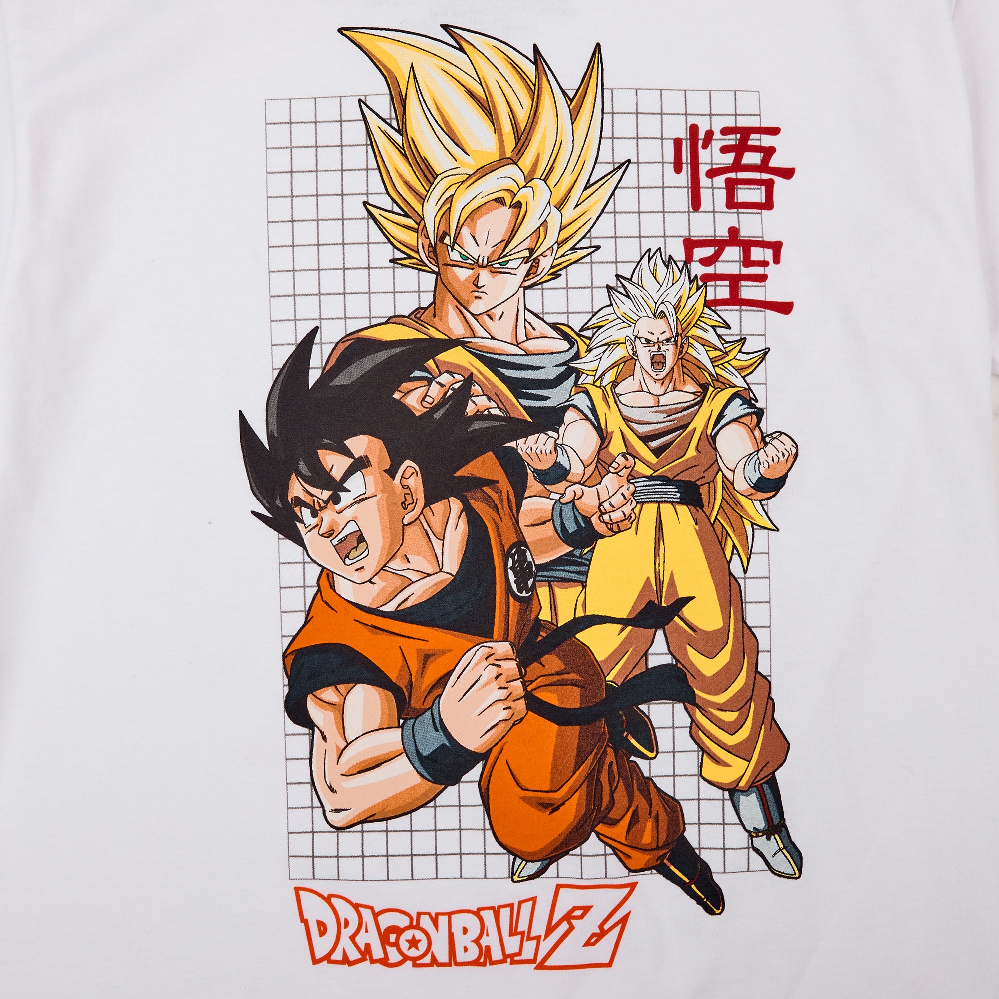 Dragon Ball Z Character Art 3-Pack Crew Neck Short Sleeve Youth Boy's T-shirt Set