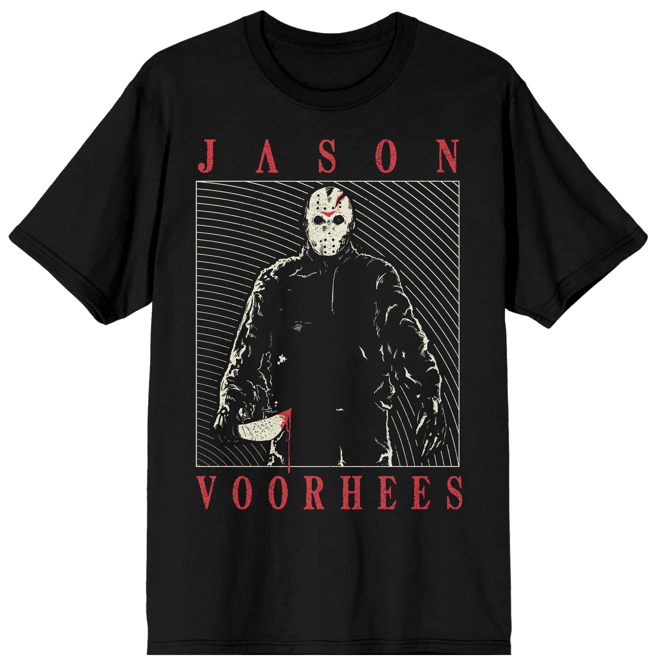Friday the 13th Jason Voorhees Men's Black T-shirt