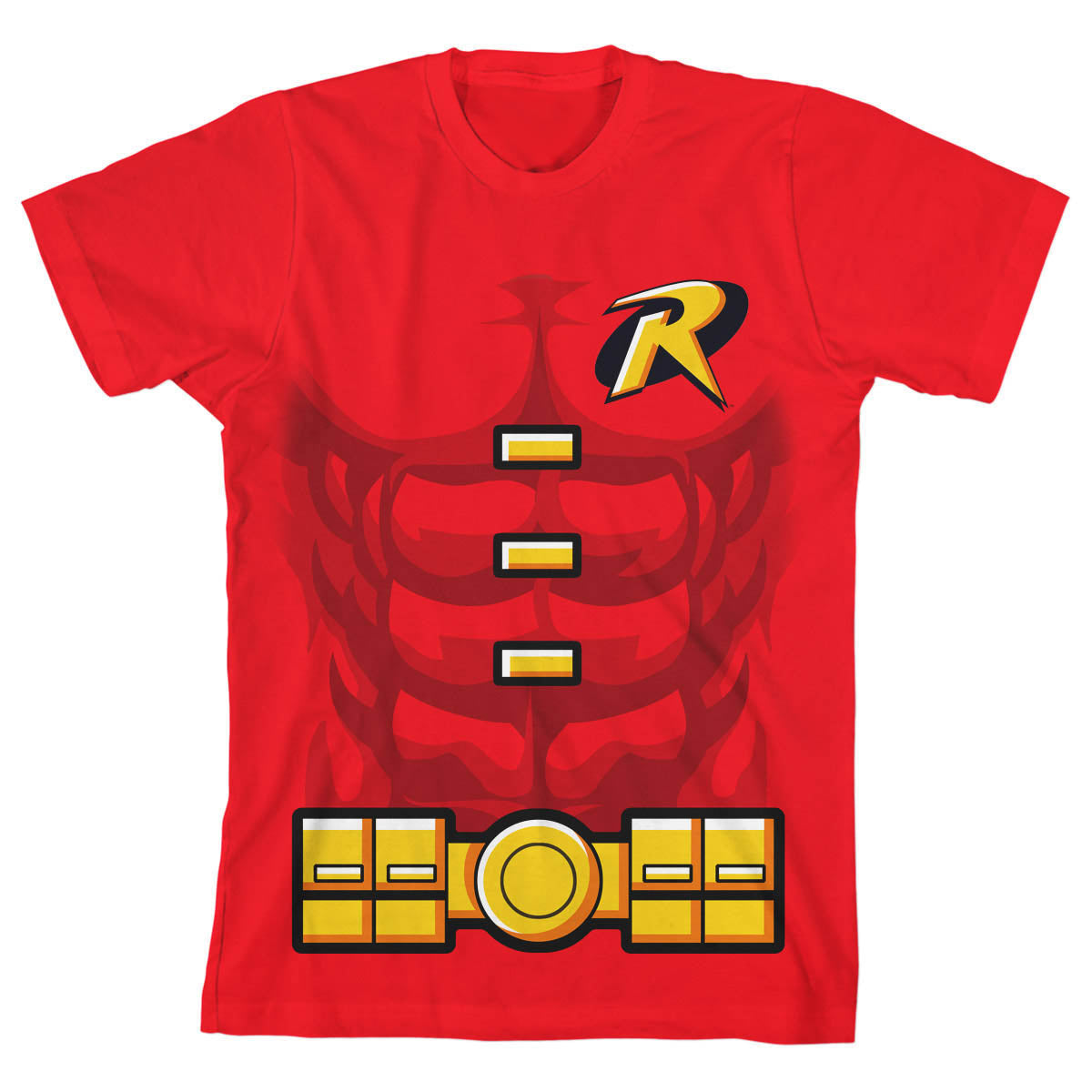 Batman Robin Costume Boy's Red Cosplay