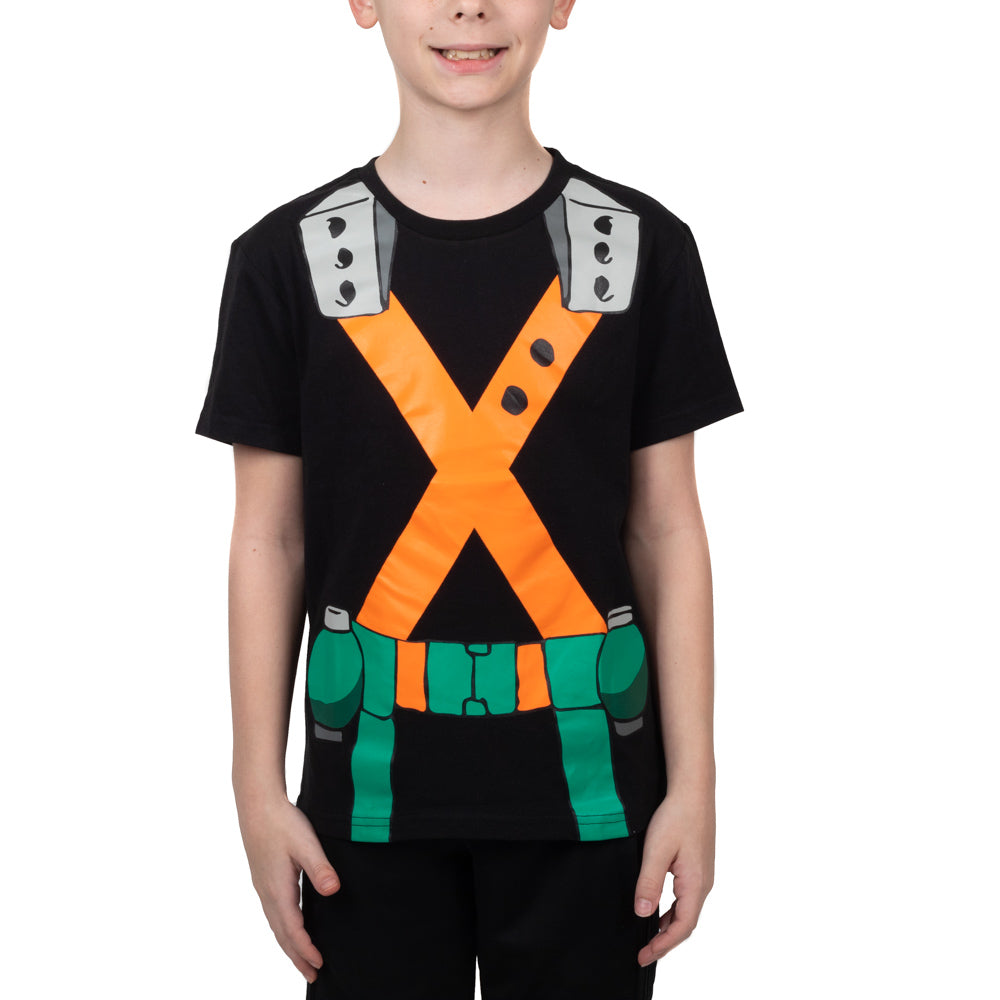 My Hero Academia Bakugo Youth Boys Cosplay Graphic Tee
