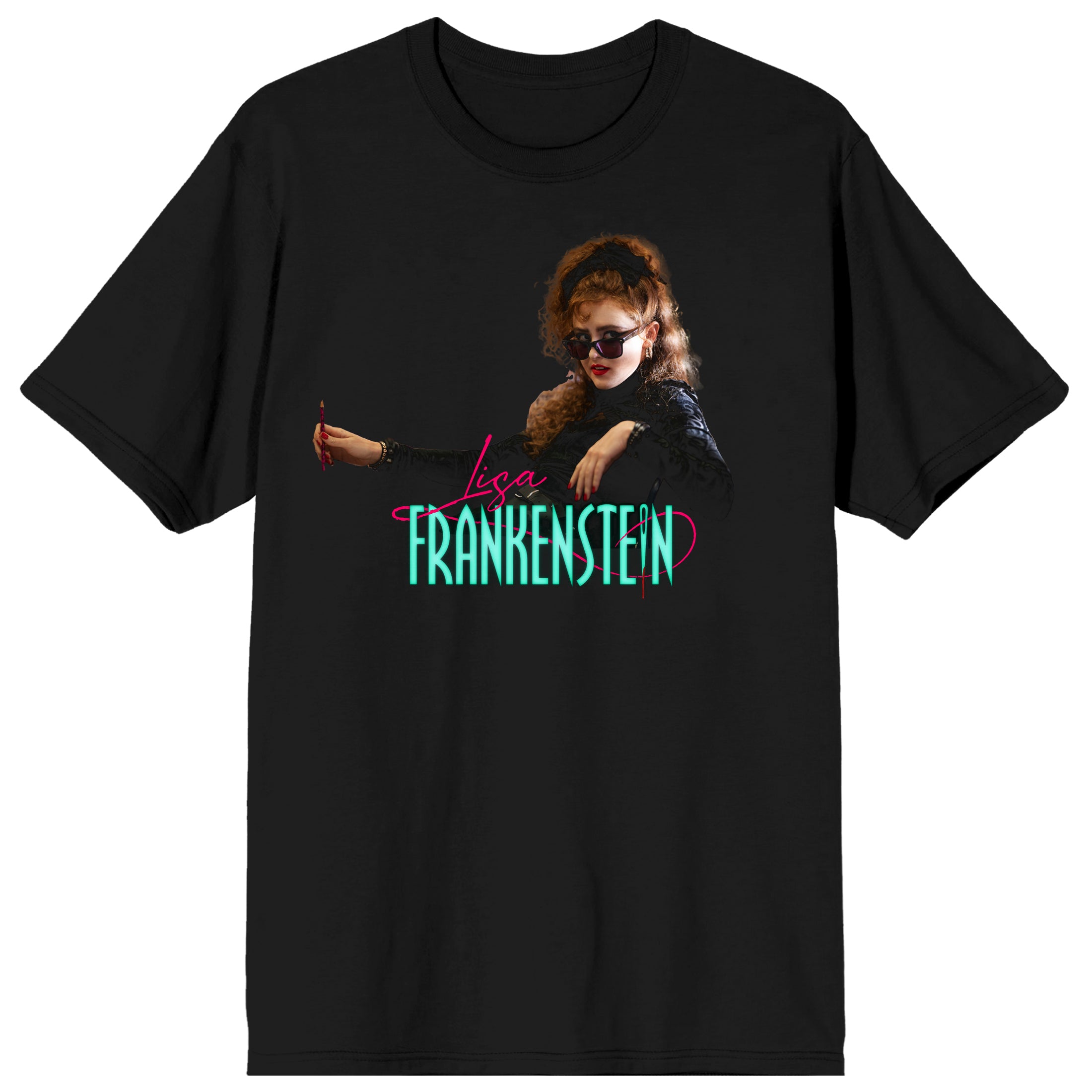 Lisa Frankenstein Adult Black Short Sleeve Tee