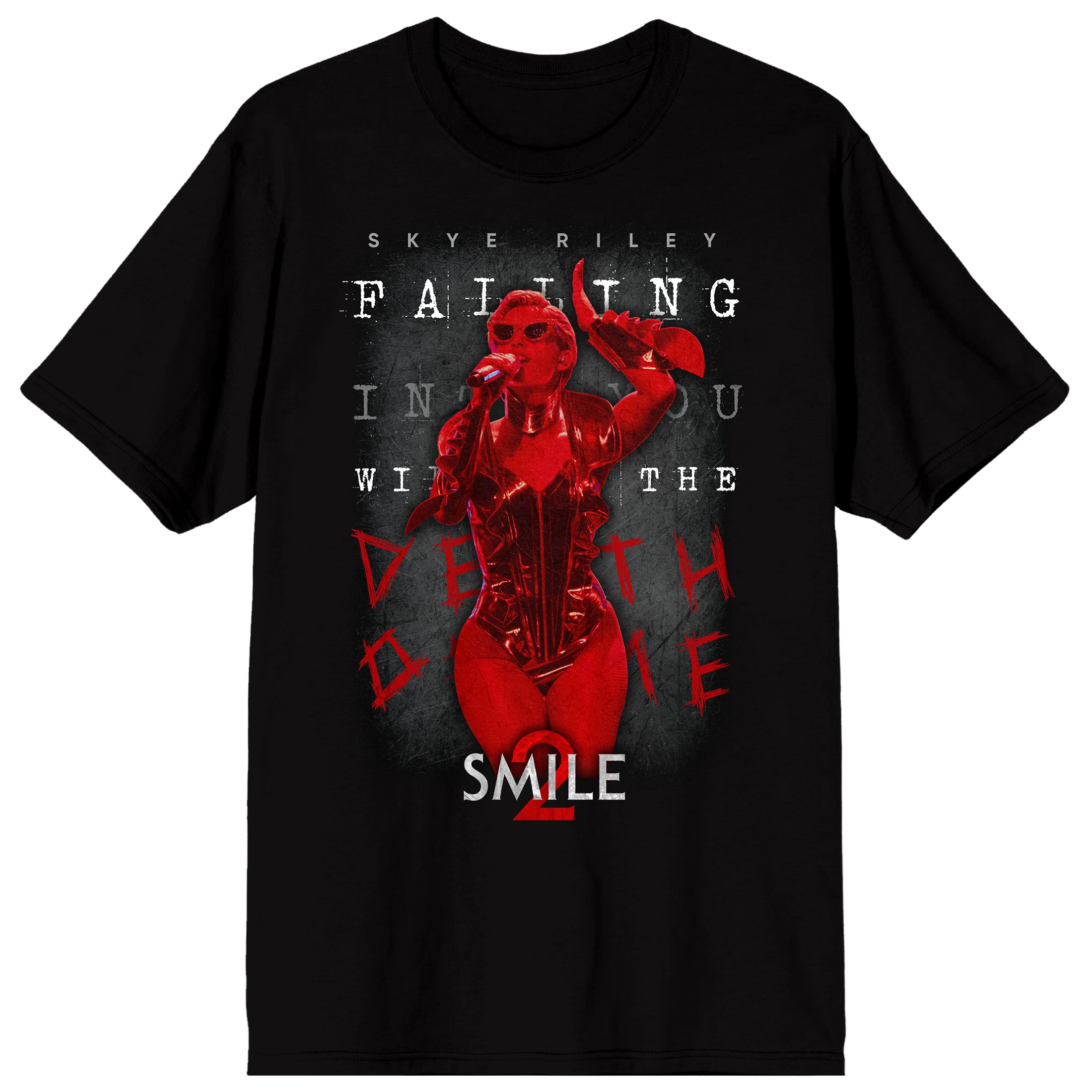 Smile Skye Riley Logo Adult Black Short Sleeve Tee