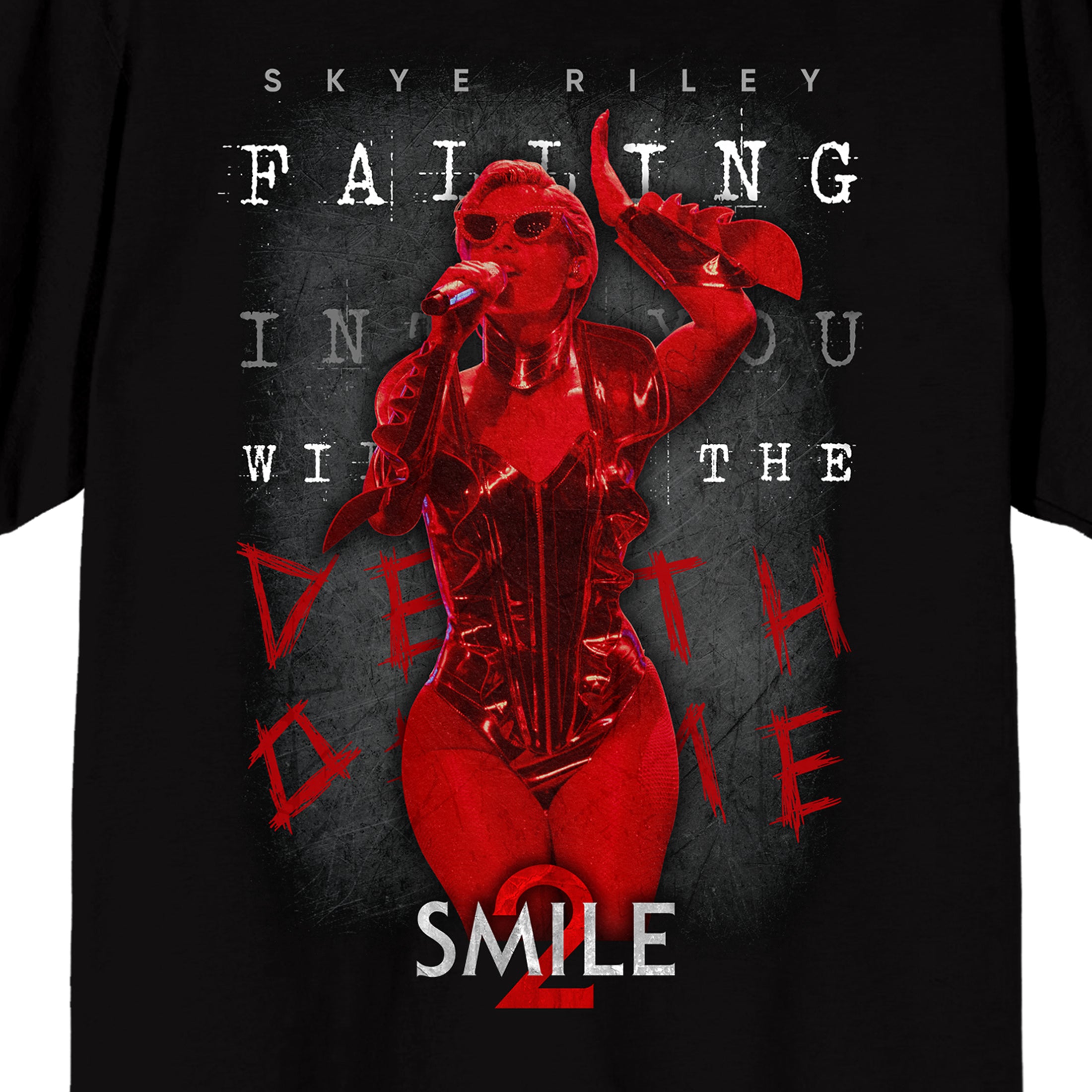 Smile Skye Riley Logo Adult Black Short Sleeve Tee