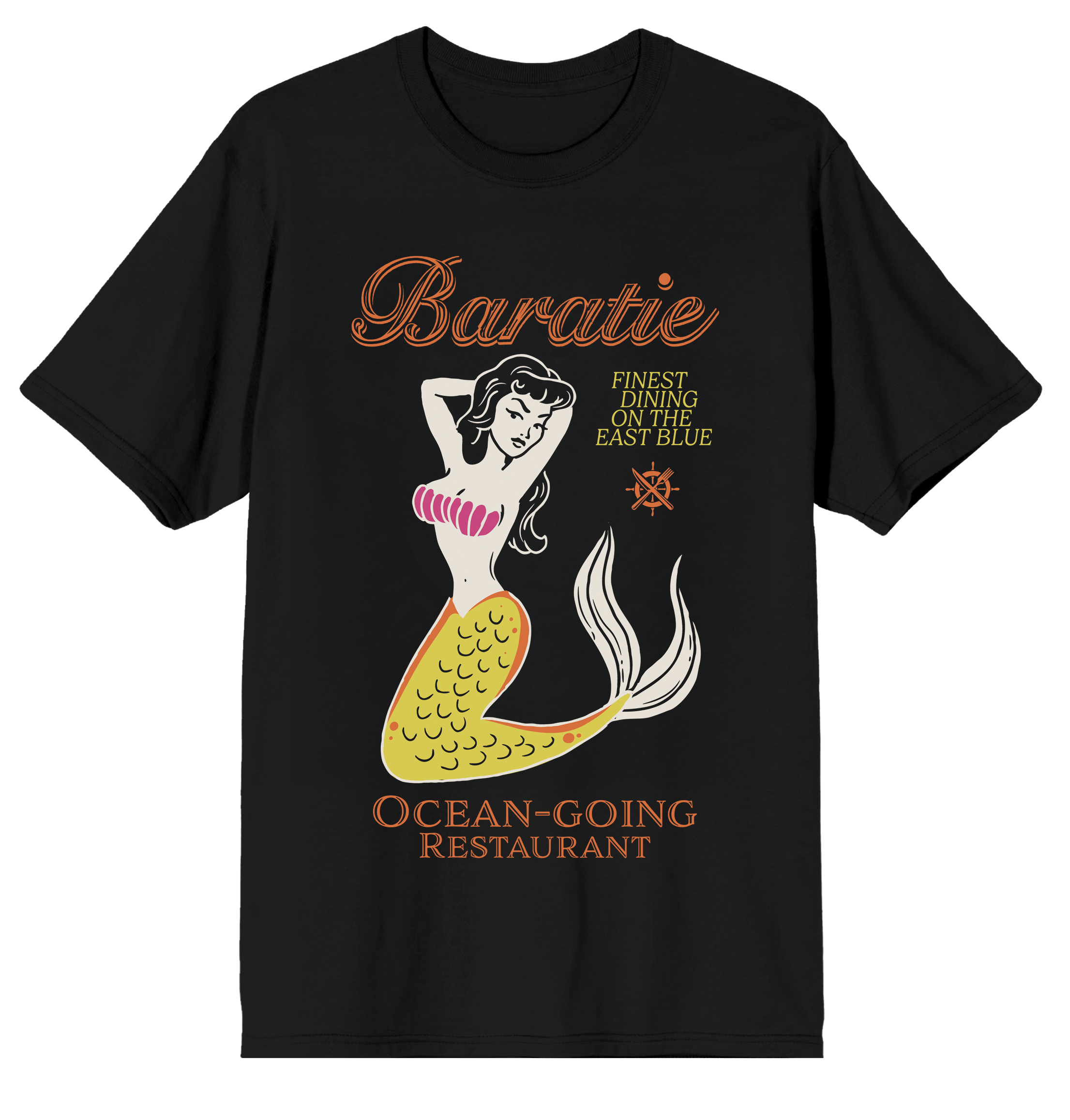 One Piece Live Action Baratie Restaurant Graphic Tee for Fans