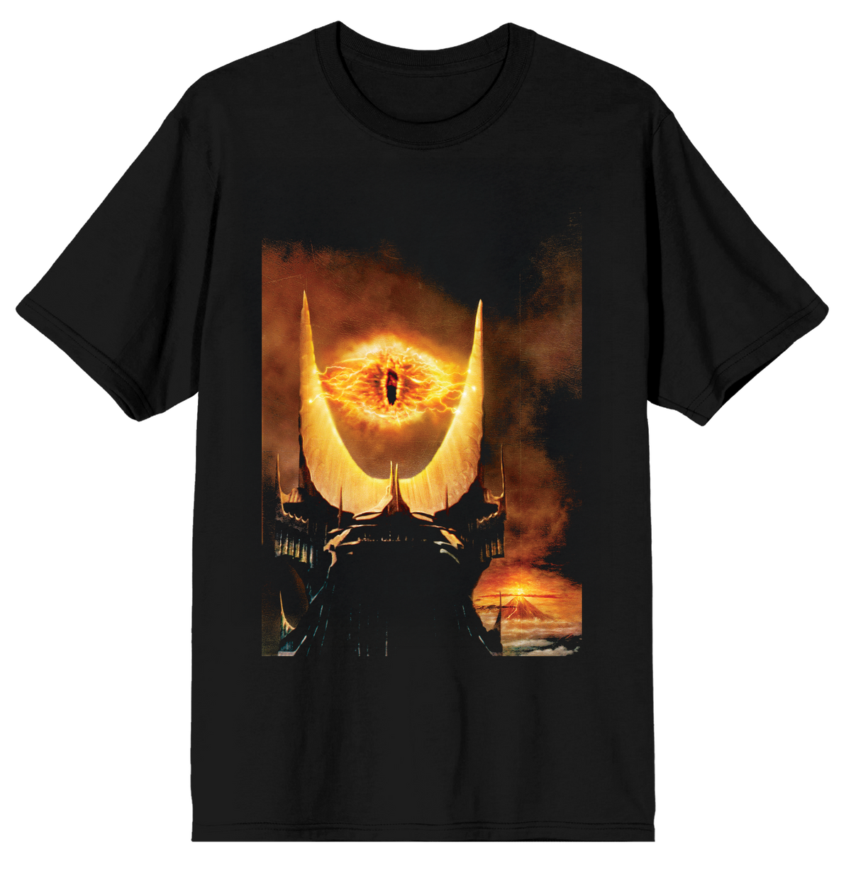 Lord Of The Rings Eye of Sauron Graphic Tee for Adults
