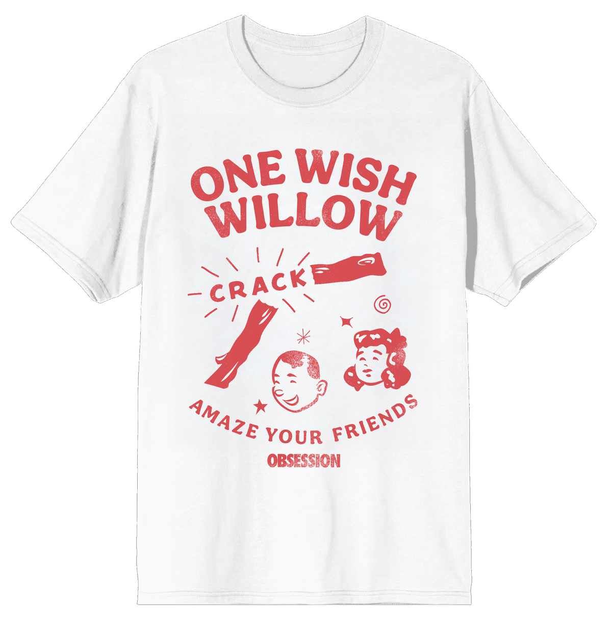 Obsession One Wish Willow Amaze Graphic Tee for Adults