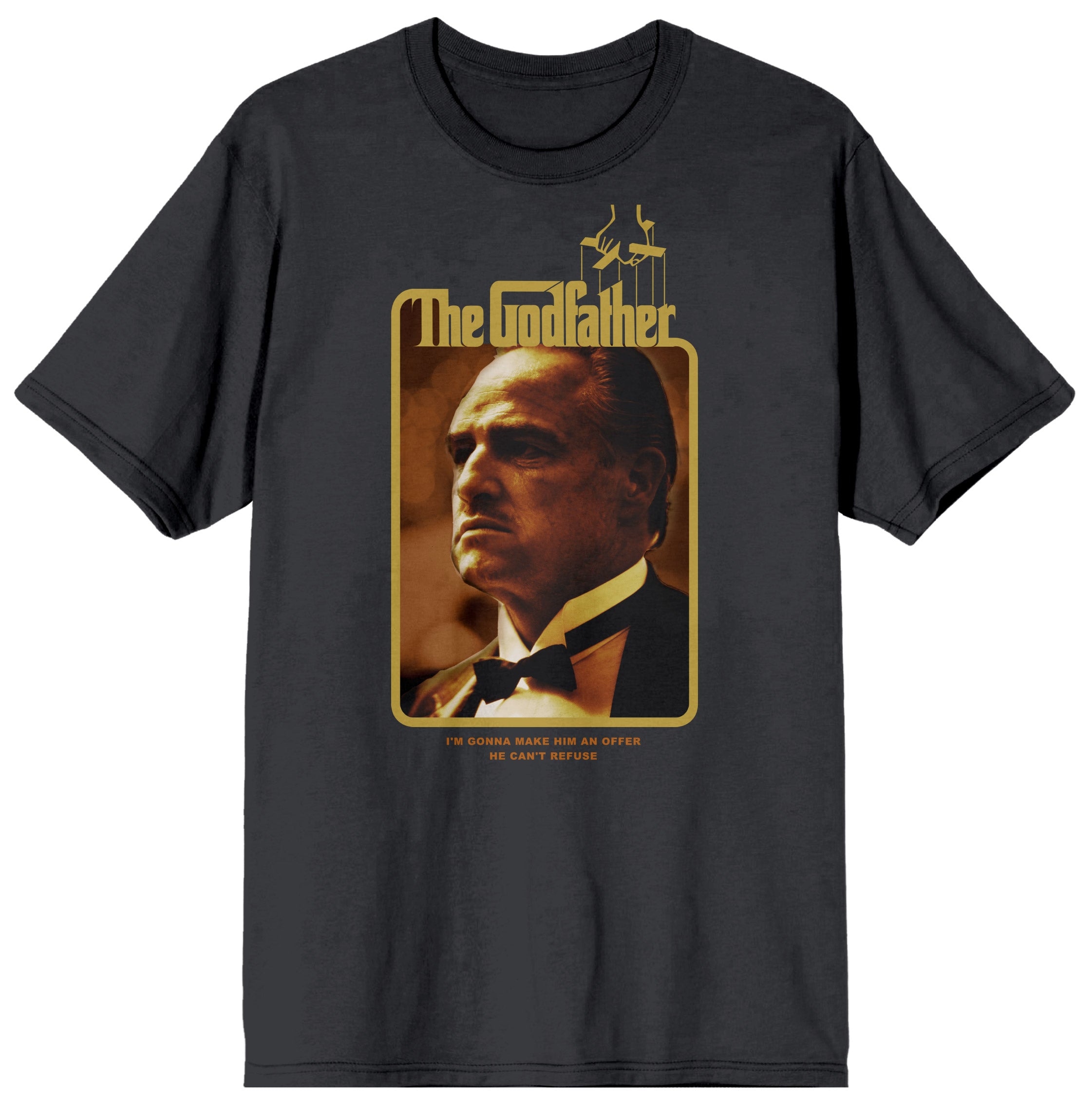 The Godfather Famous Quote And Photo Women's Black T-shirt