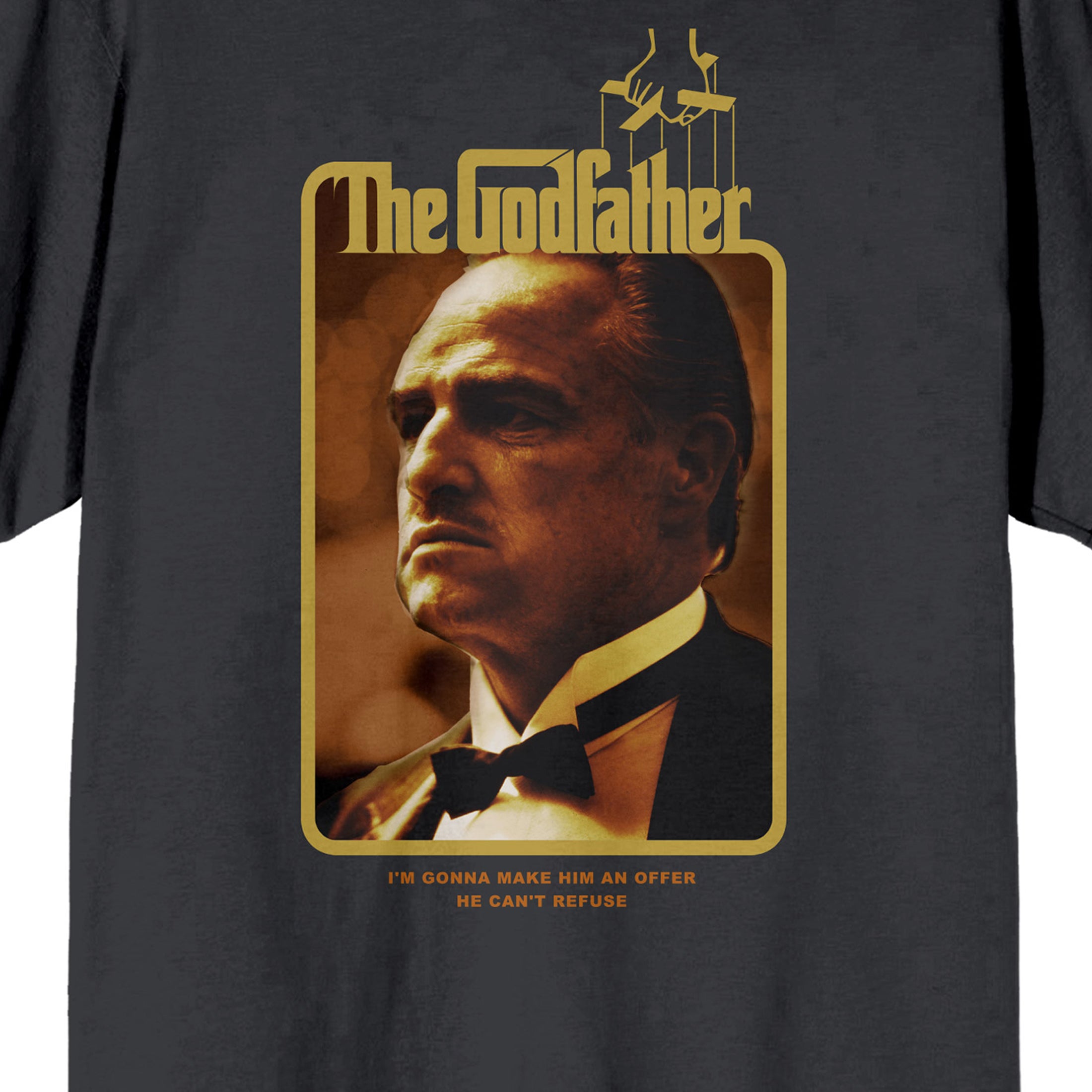 The Godfather Famous Quote And Photo Women's Black T-shirt