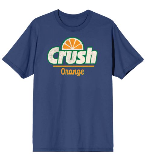 Orange Crush Logo Women's Navy Blue Graphic Tee