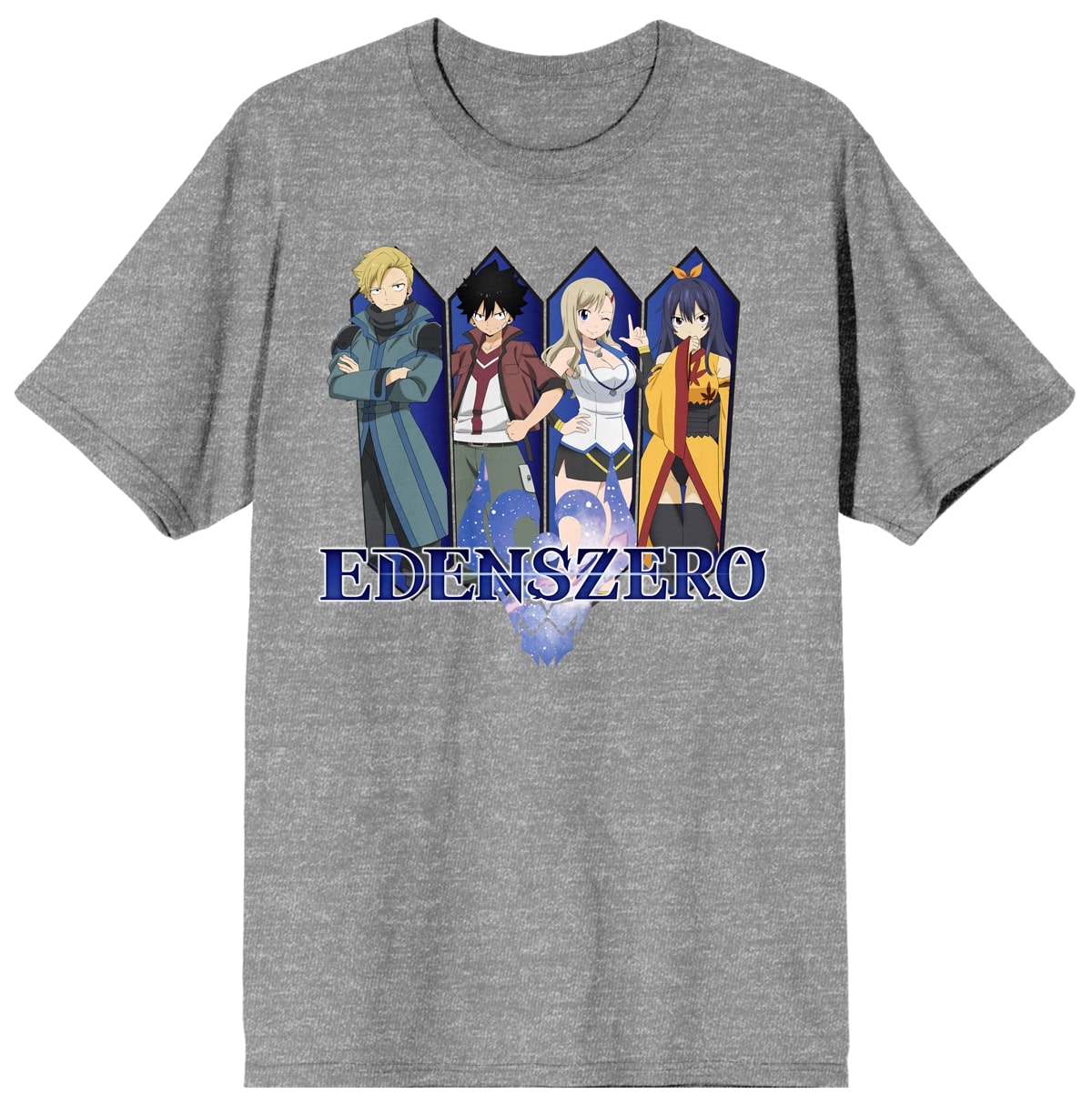 Edens Zero Group Shot Women's Gray Heather T-Shirt