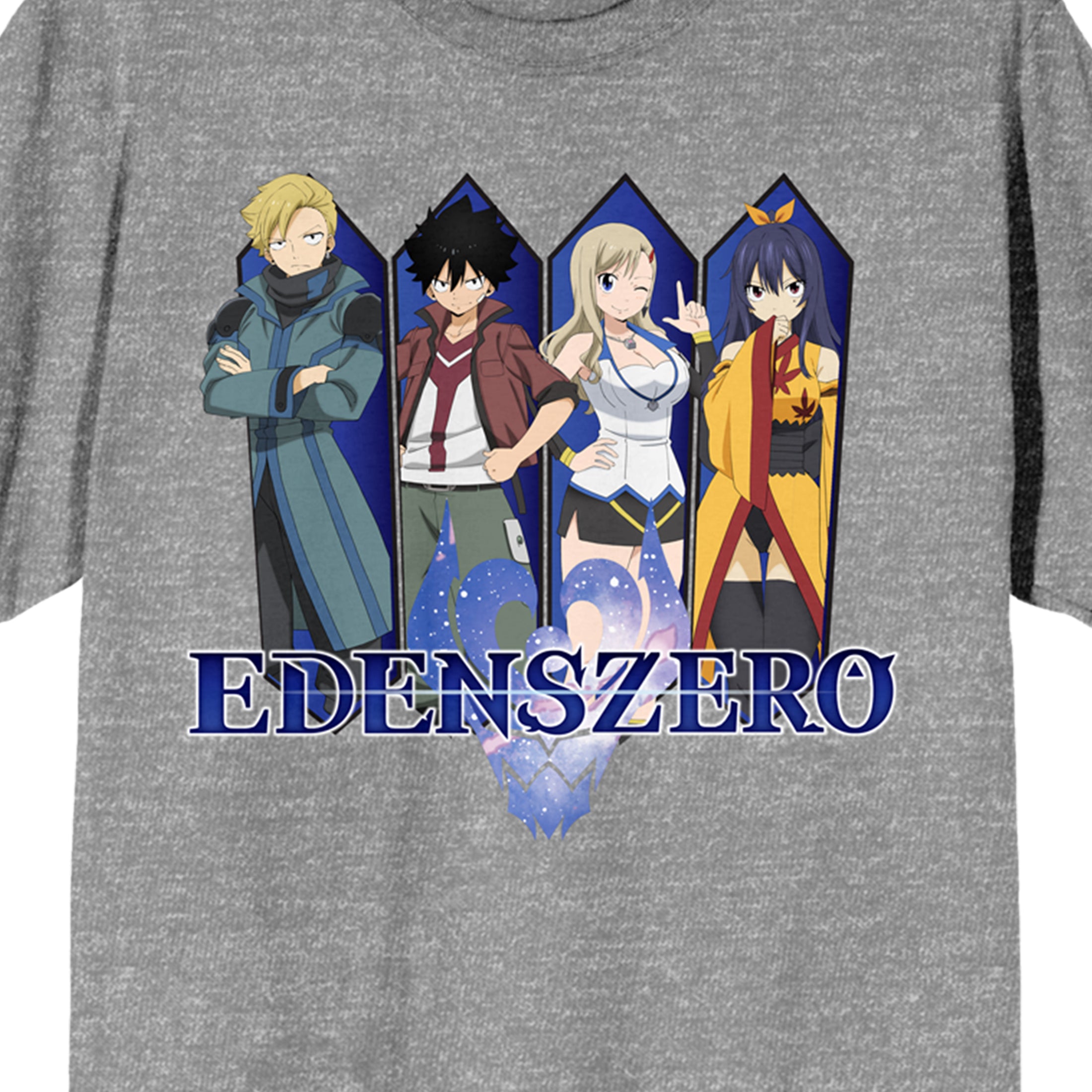 Edens Zero Group Shot Women's Gray Heather T-Shirt