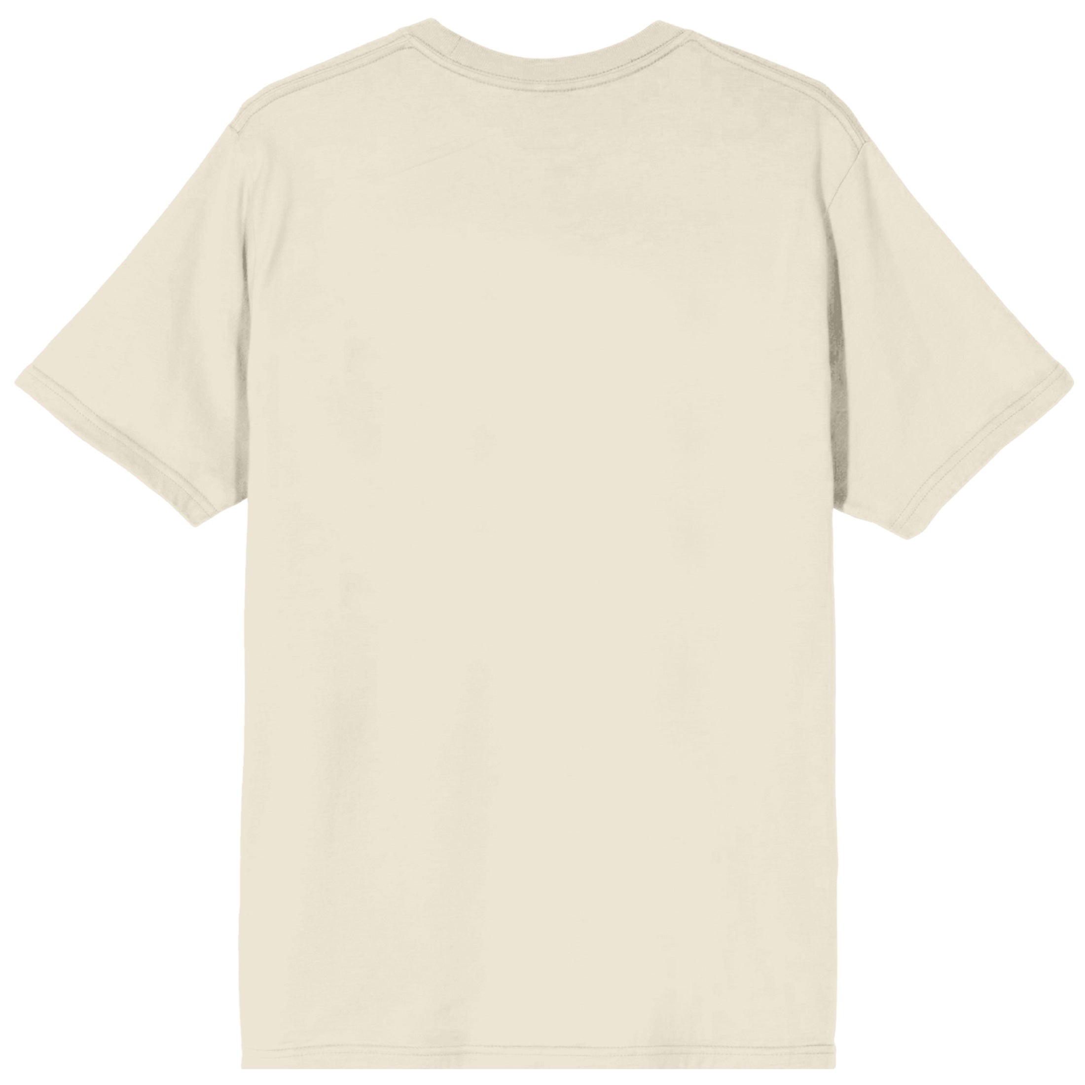 Sesame Street Favorite Neighborhood Friends Women's Natural Crew Neck Short Sleeve Graphic Tee