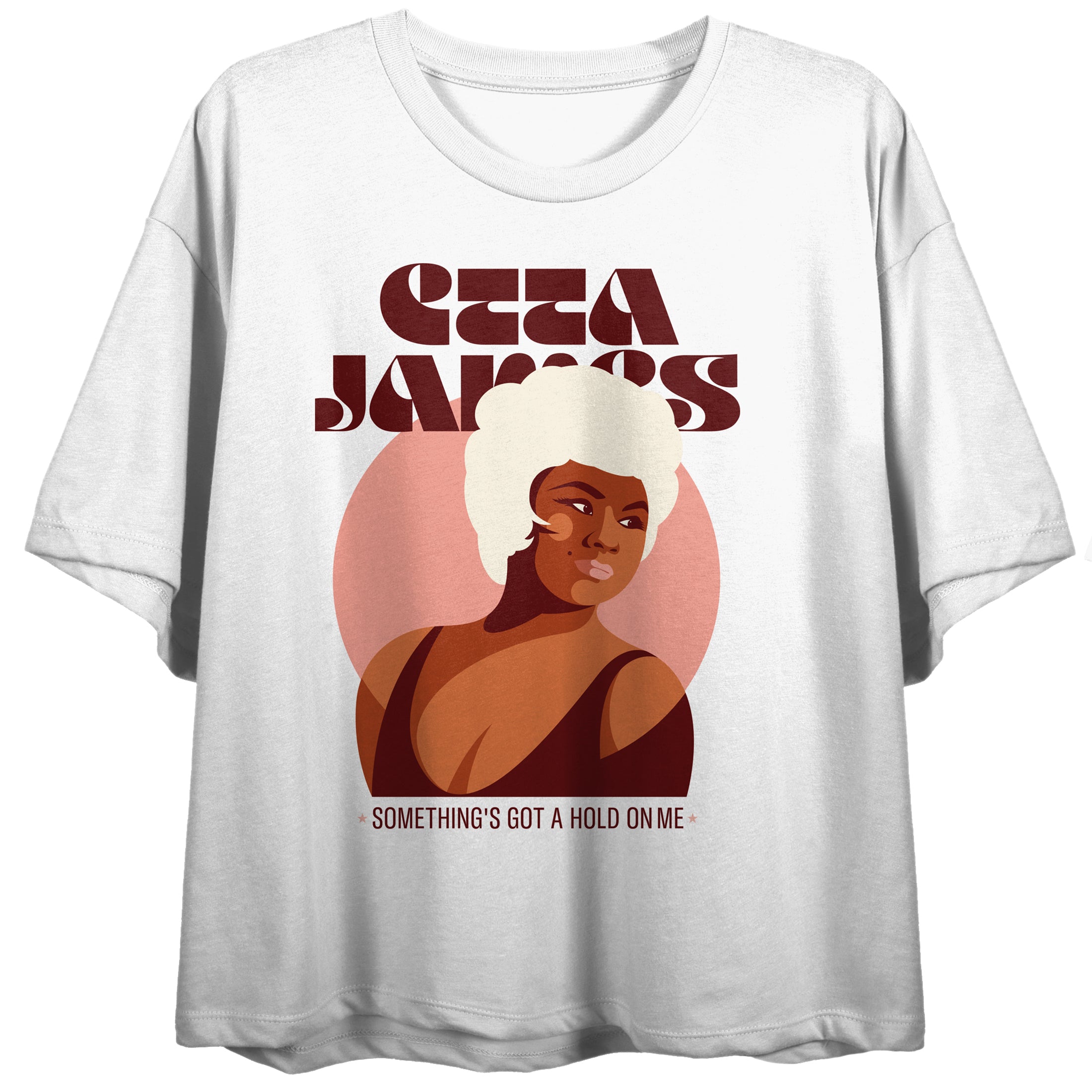 Etta James Something's Got A Hold on Me Women's White Short Sleeve Tee