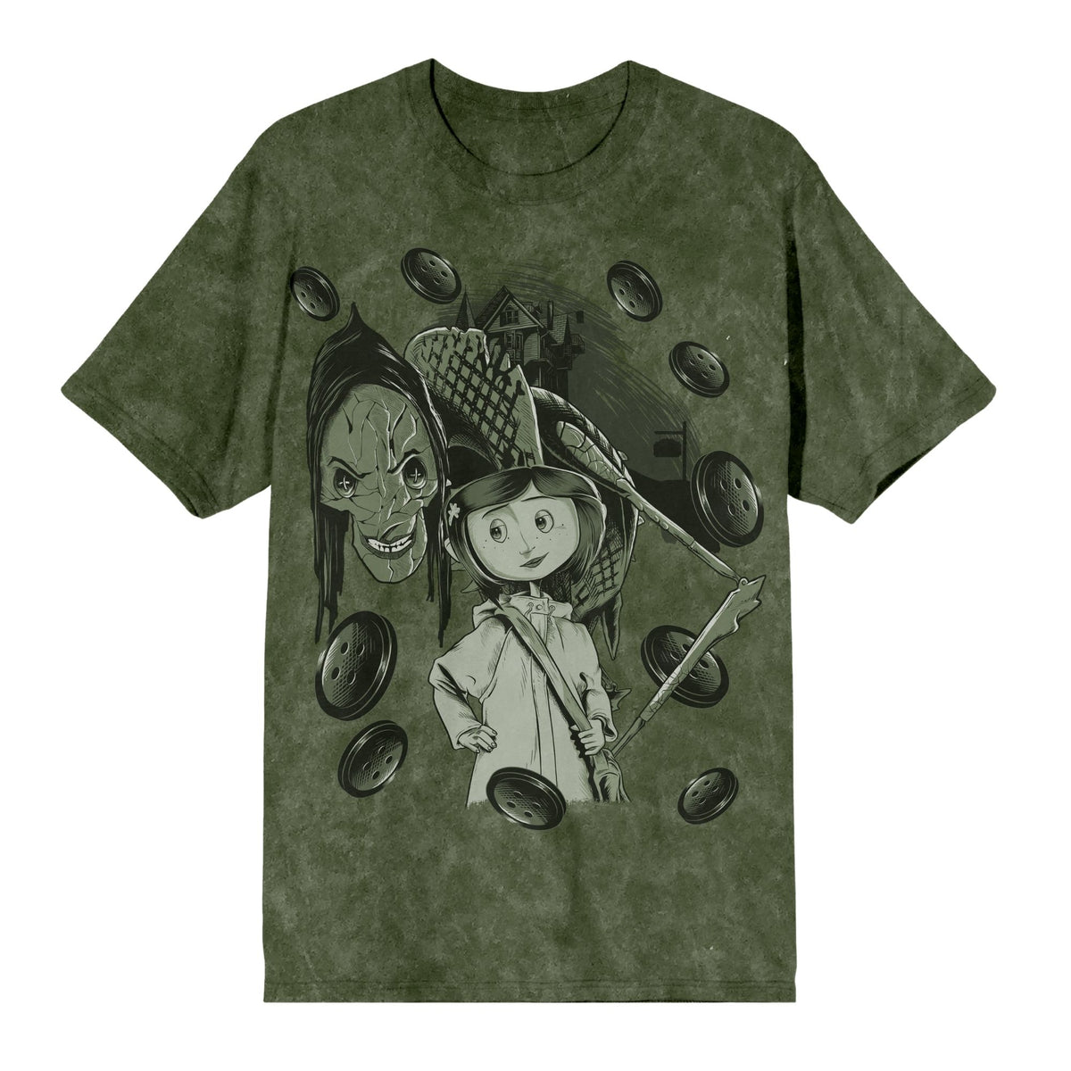Coraline Other Mother Buttons Oversize Tee for Women