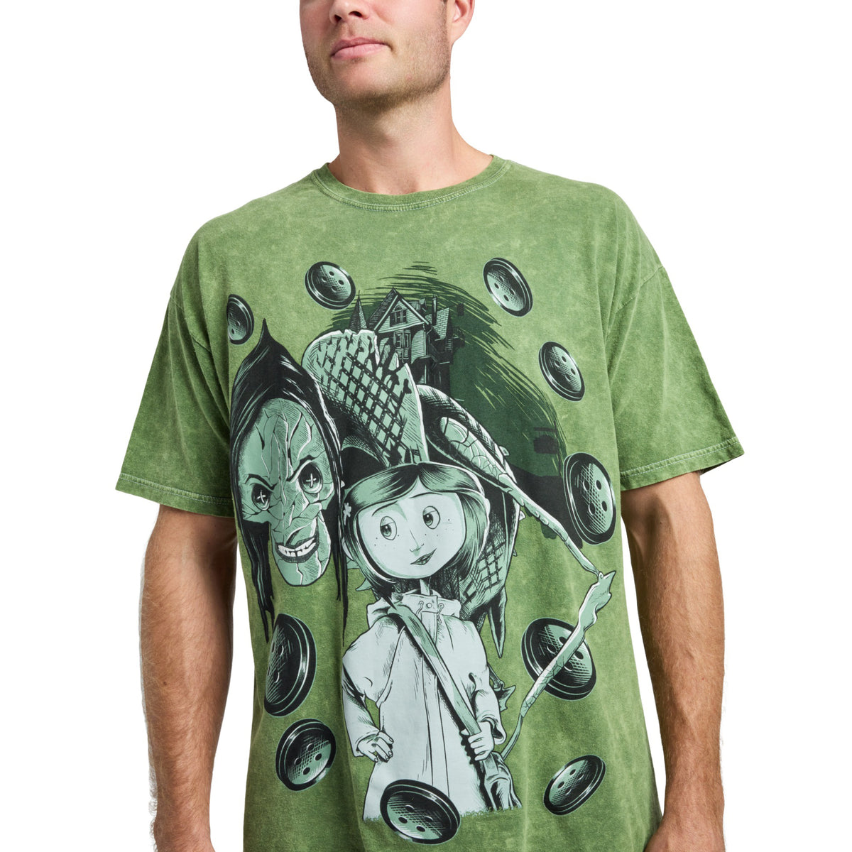 Coraline Other Mother Buttons Oversize Tee for Women