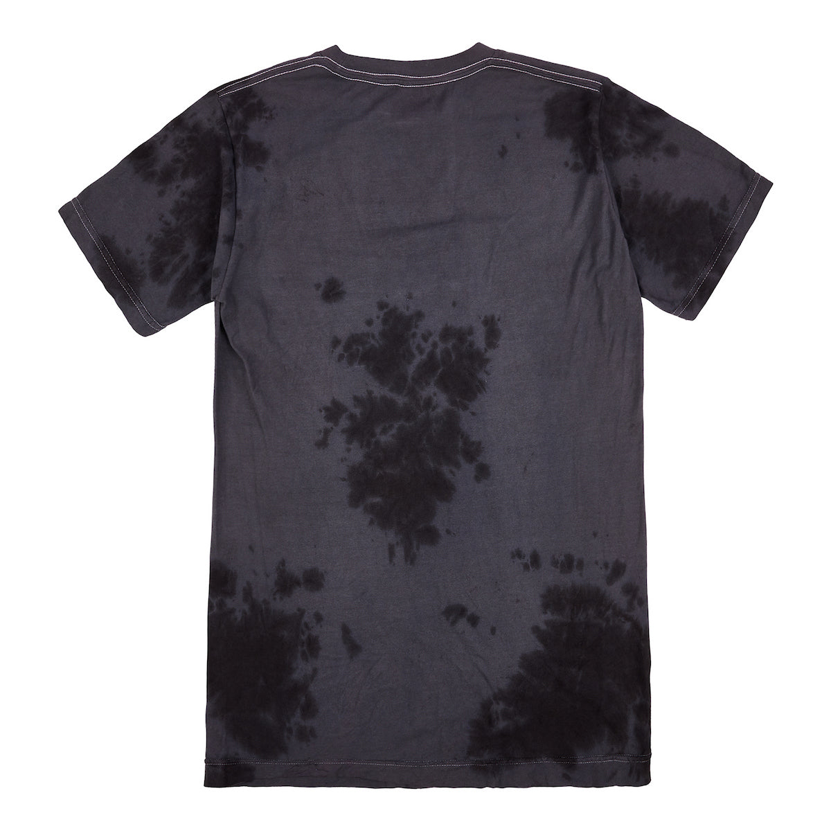 Wicked Green Glitter Print Movie Logo Men's Black Cloud Wash Crew Neck Short Sleeve T-shirt