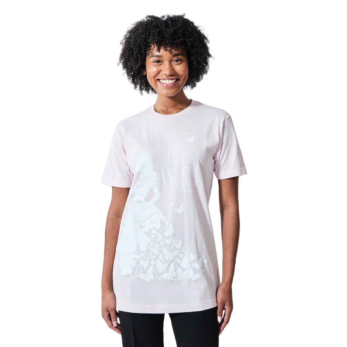 Wicked Best Witch Women's Pink Crew Neck Short Sleeve T-shirt