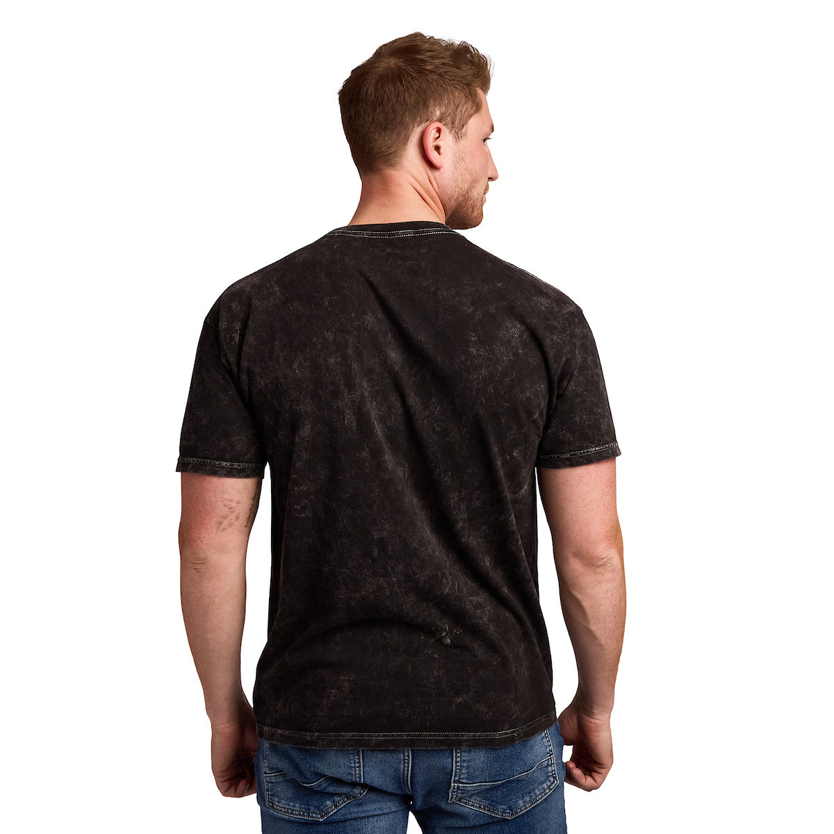 Five Nights At Freddy's Having Fun Yet Adult Black Mineral Wash Crew Neck Short Sleeve Unisex T-shirt