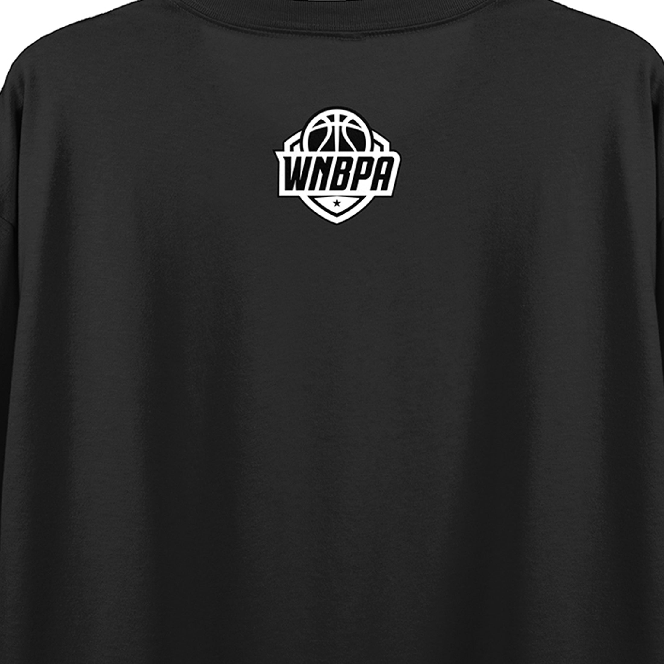 WNBPA Hailey Van Lith 2 Women's Black Crew Neck Short Sleeve Crop Top