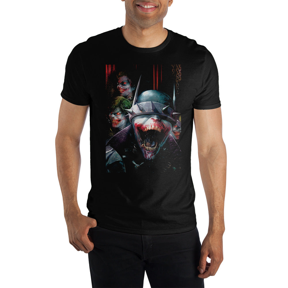 DC Comics Batman Who Laughs Supervillain Black Tee