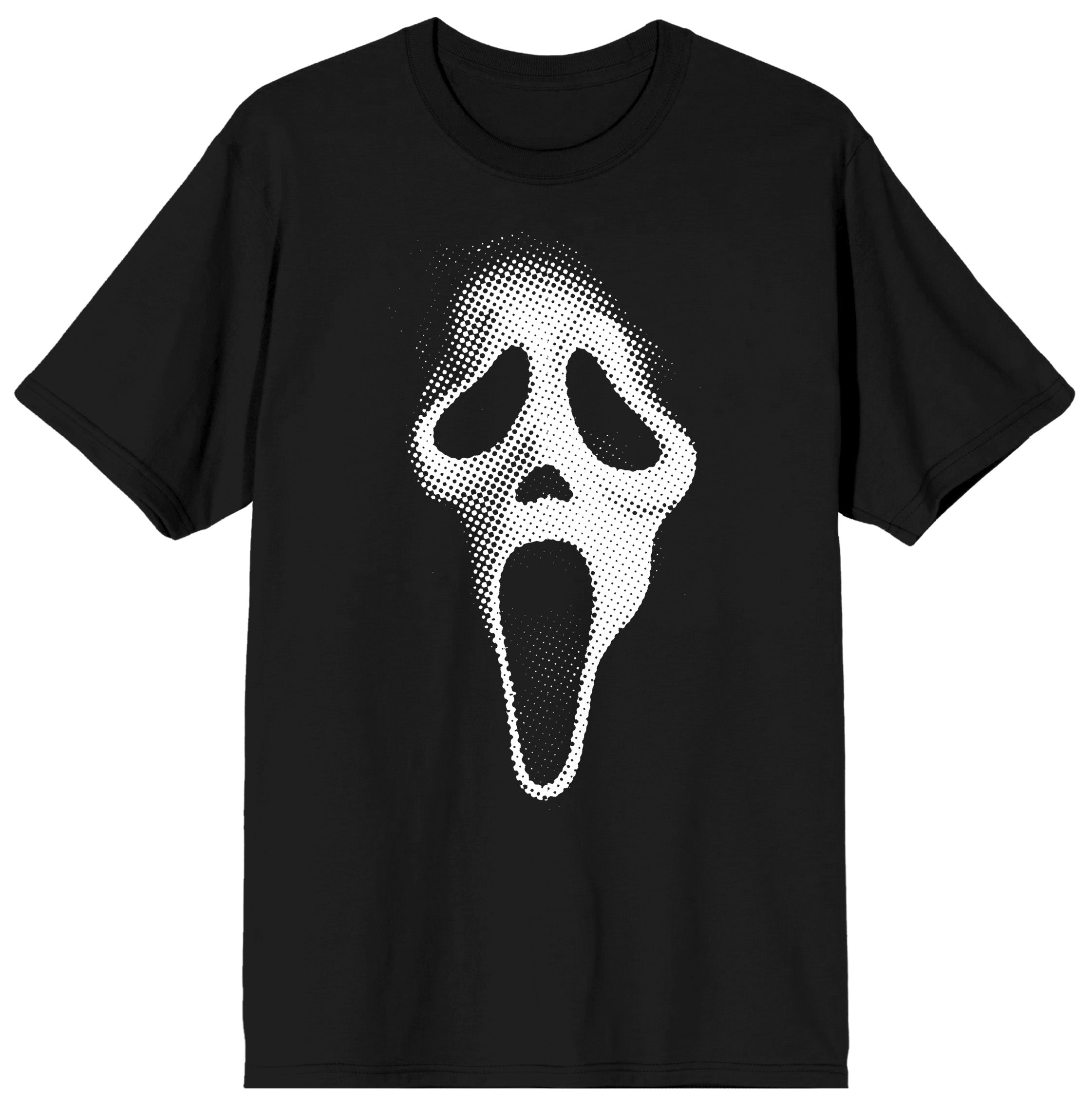 Ghostface Dithers Mask Men's Black T-Shirt