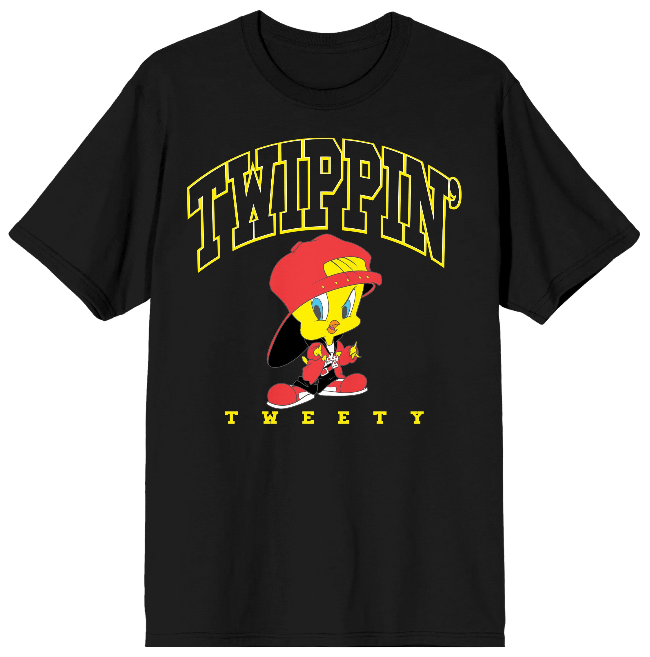 Looney Tunes Twippin Tweety Collegiate Short Sleeve Tee