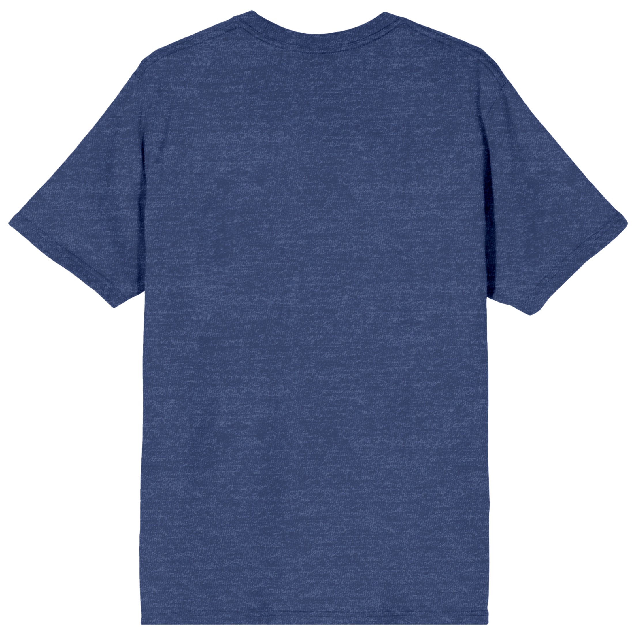 Americana USA Flag Men's Navy Heather T-shirt
