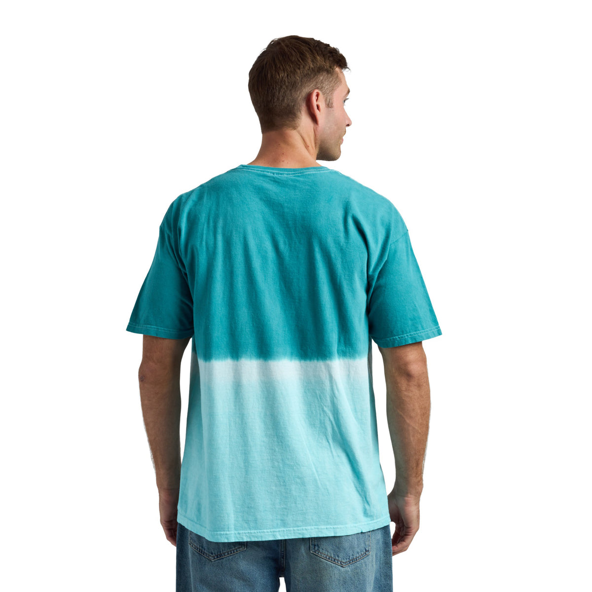 Led Zeppelin Teal Ombre Short Sleeve Tee for Men