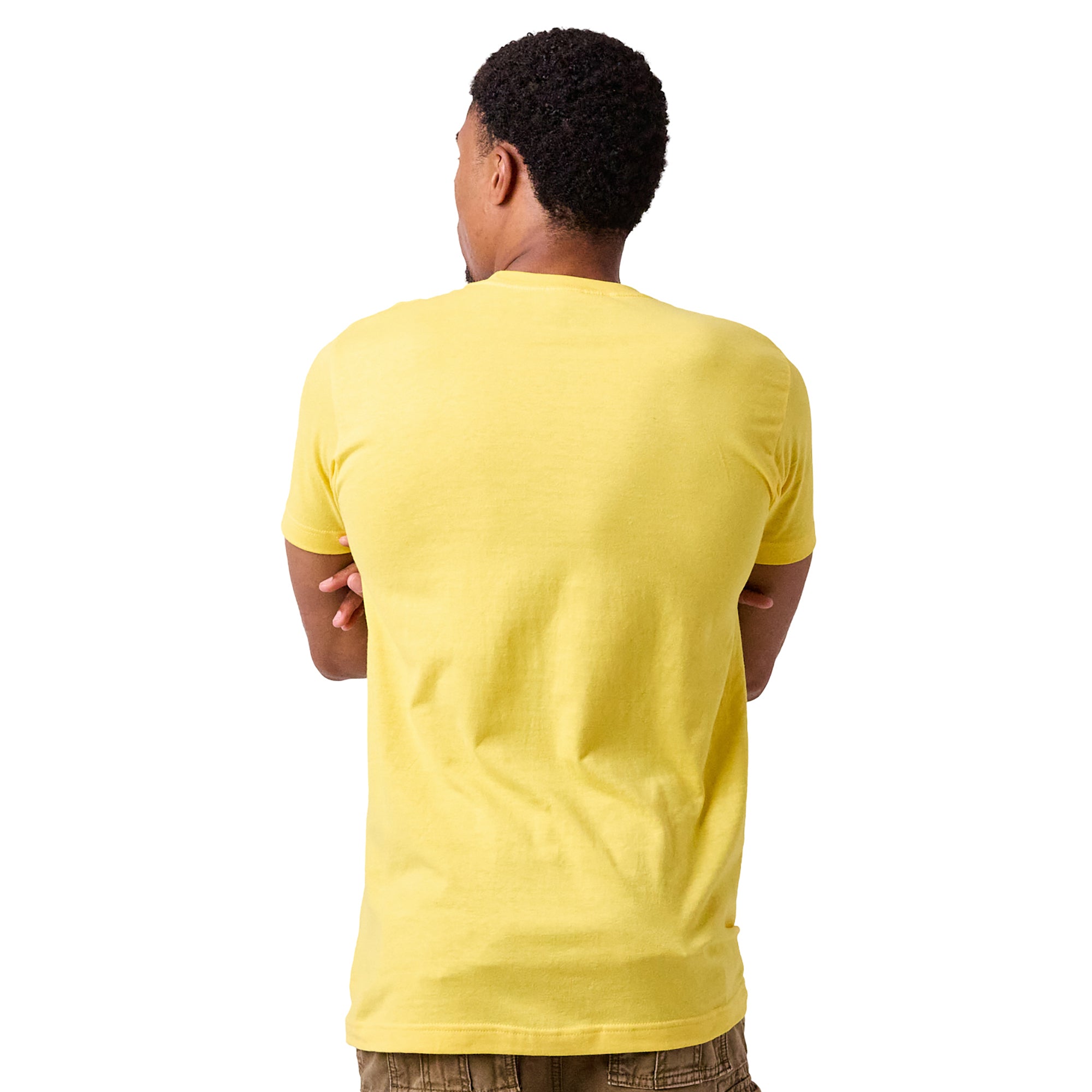 Stranger Things WSQK 94.5 FM Radio promo on Yellow Short Sleeve Tee