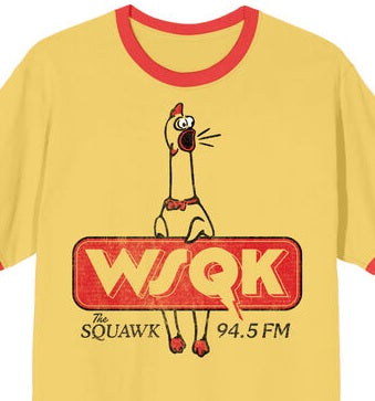 Stranger Things WSQK Men's Ringer Tee