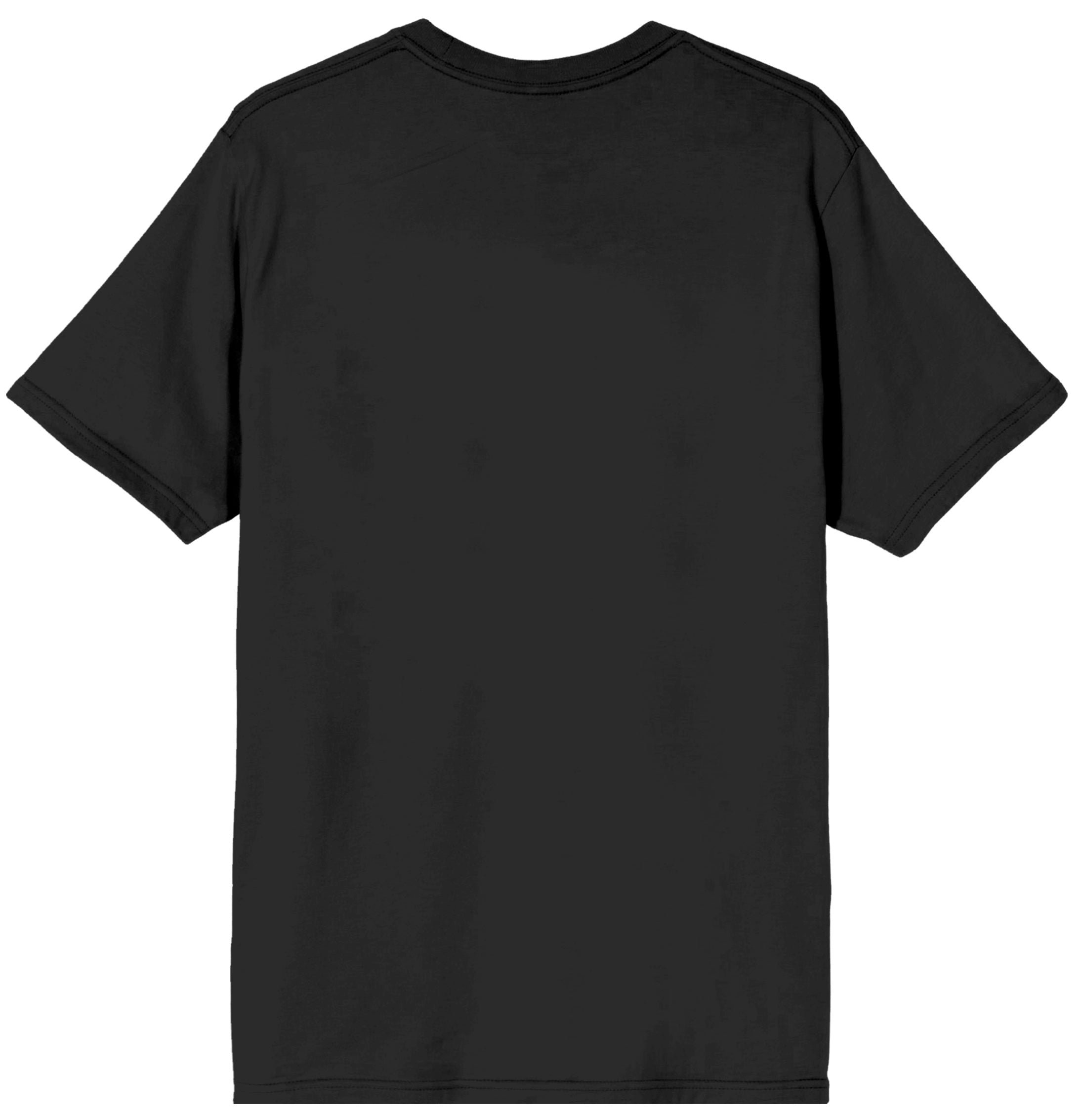 Superman 2025 Logo Adult Black Crew Neck Short Sleeve T-shirt