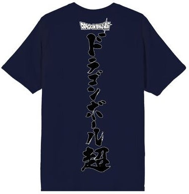 Dragon Ball Super Character Panels Men's Periwinkle Crew Neck Short Sleeve T-shirt