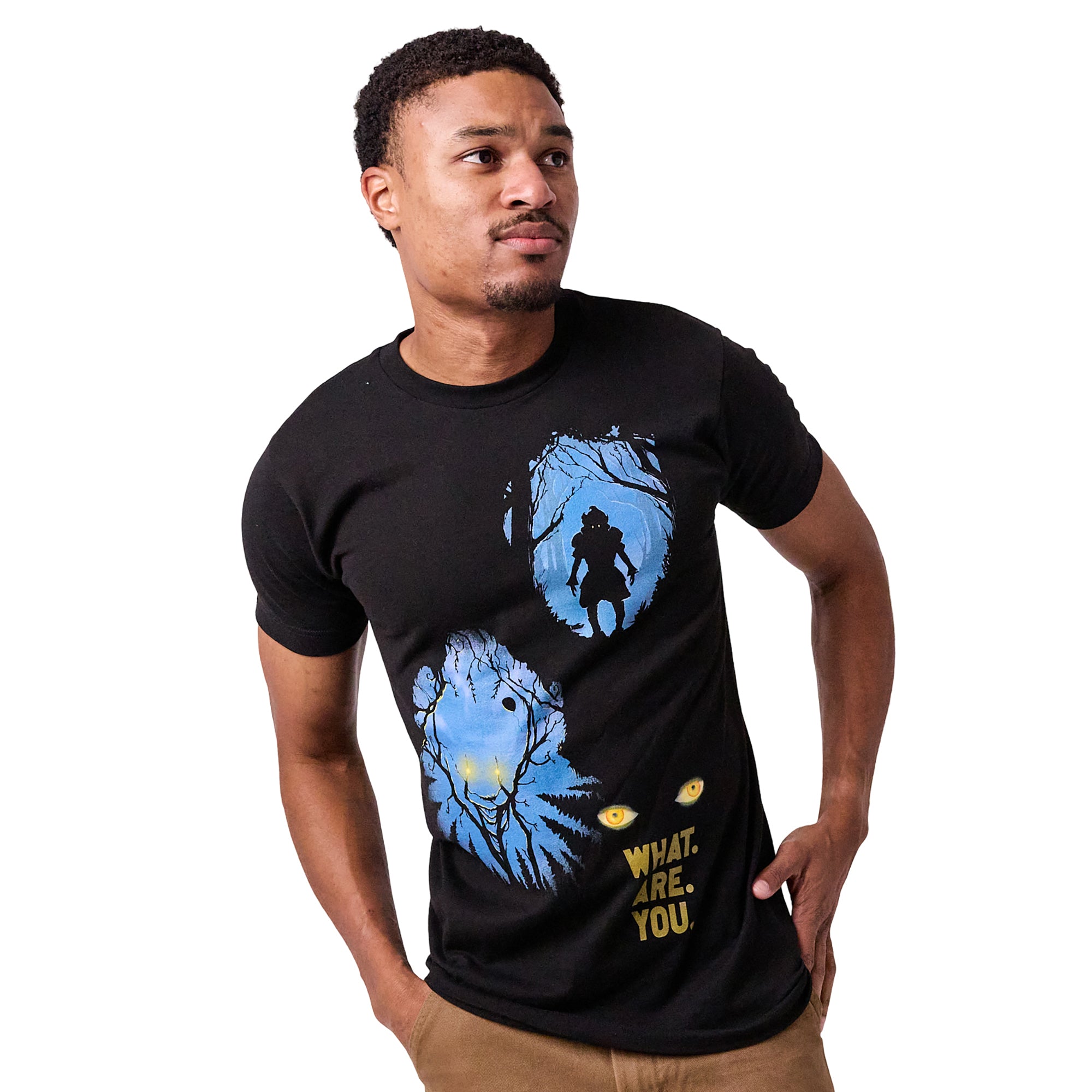 Welcome To Derry What Are You Men's Black Crew Neck Short Sleeve T-shirt