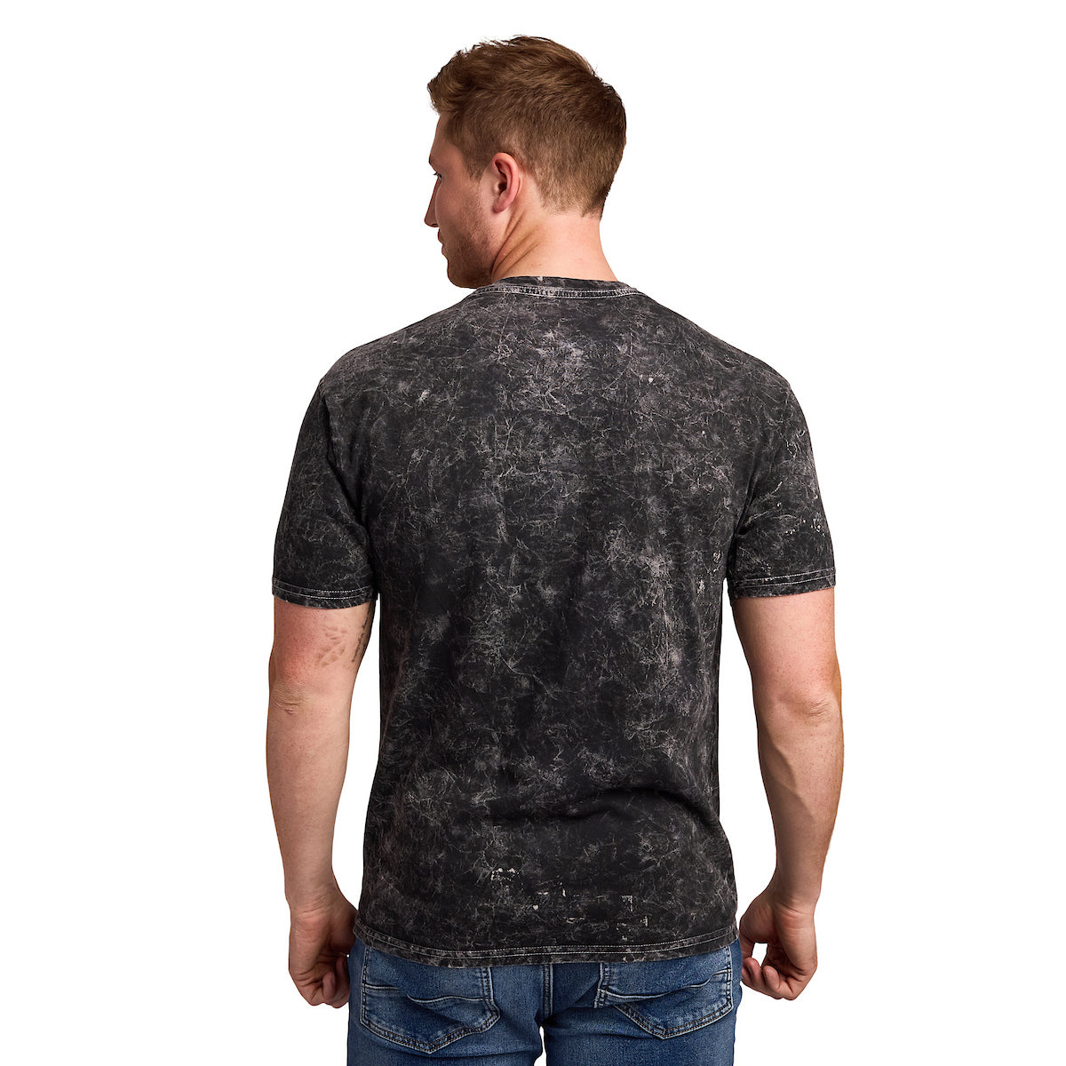 The Texas Chainsaw Massacre Men's Black Cloud Wash Short Sleeve Tee