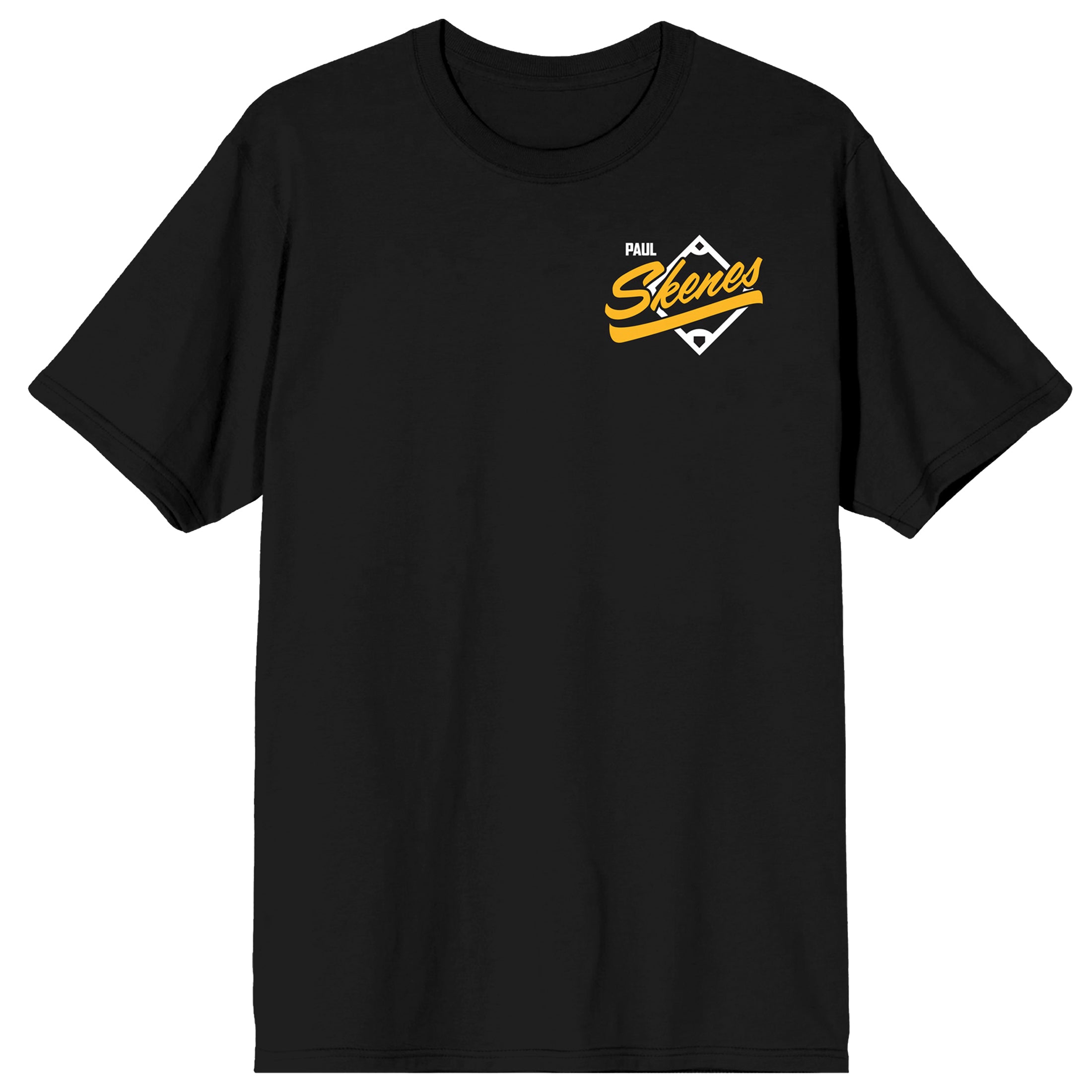 Paul Skenes Baseball, Sports, Game, Ball and Base, American Professional Baseball Pitcher for the Pittsburgh Pirates of Major League Baseball, number 30 on Black Adult T-Shirt