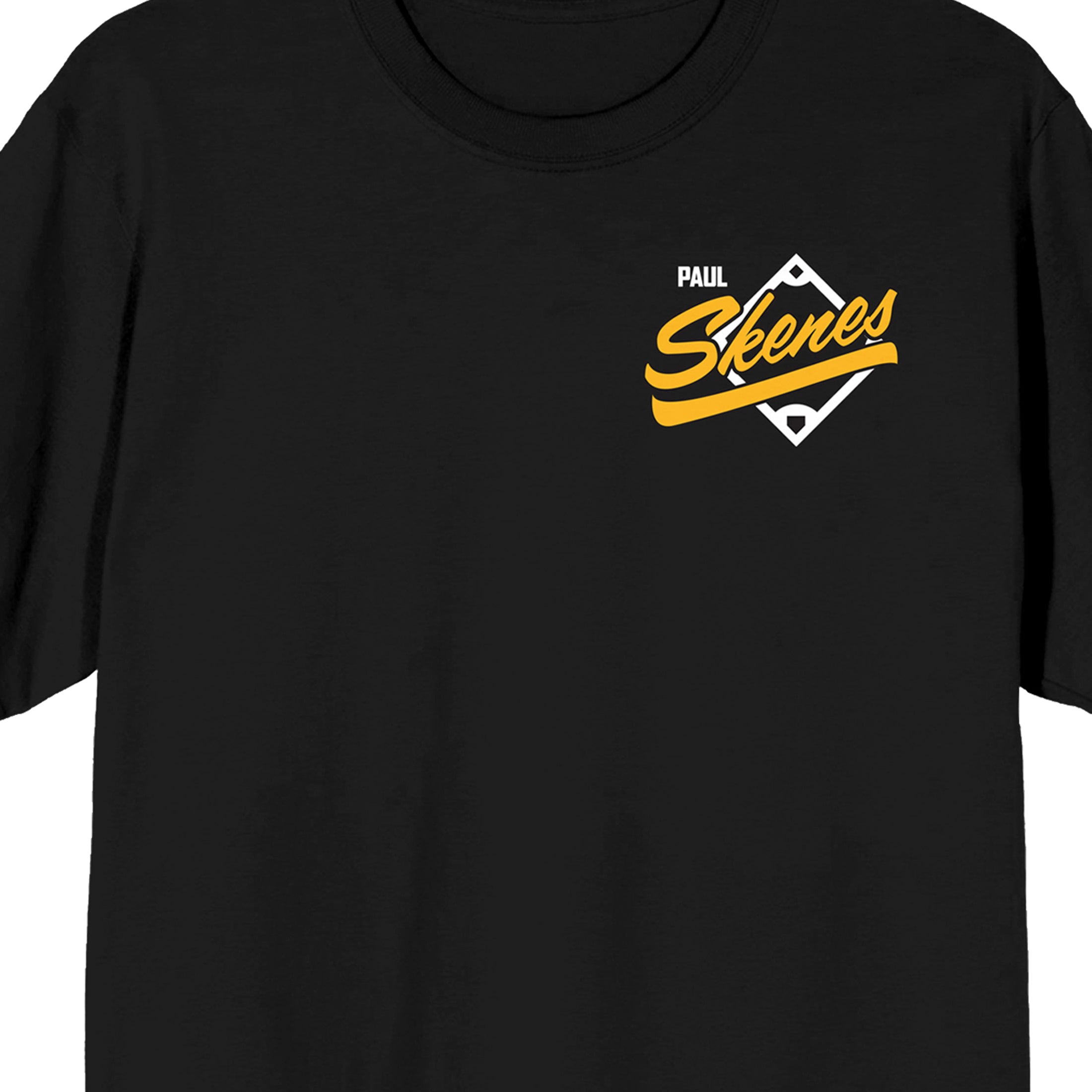 Paul Skenes Baseball, Sports, Game, Ball and Base, American Professional Baseball Pitcher for the Pittsburgh Pirates of Major League Baseball, number 30 on Black Adult T-Shirt