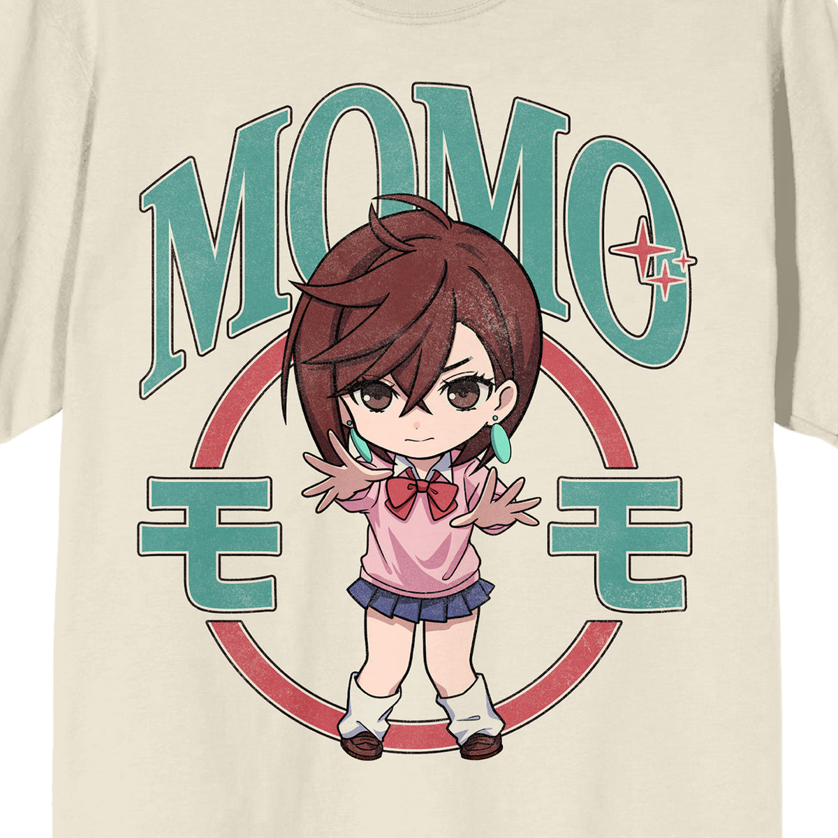 Dandadan Momo Graphic Short Sleeve Tee for Men