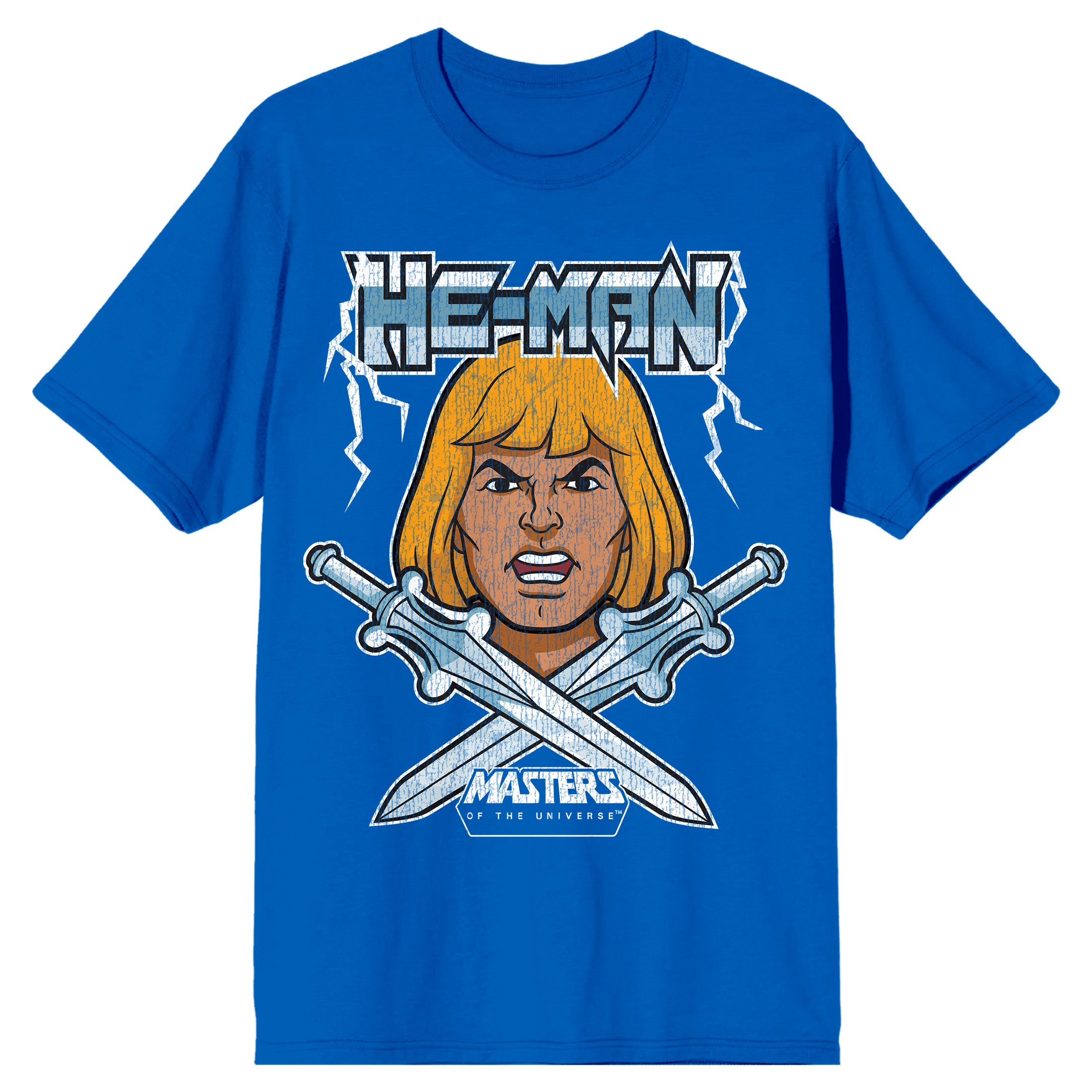 Masters of the Universe He-Man Classic Mens Short Sleeve Graphic T-Shirt