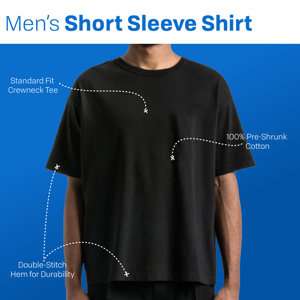 Dragonball Z Super Ultra Instinct Men's Black Graphic Crew Neck Tee