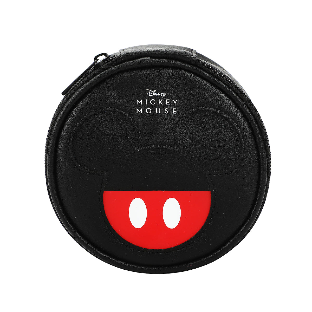 Disney Mickey Mouse Ears & Shorts Black 5" Cosmetic Toiletry Bag