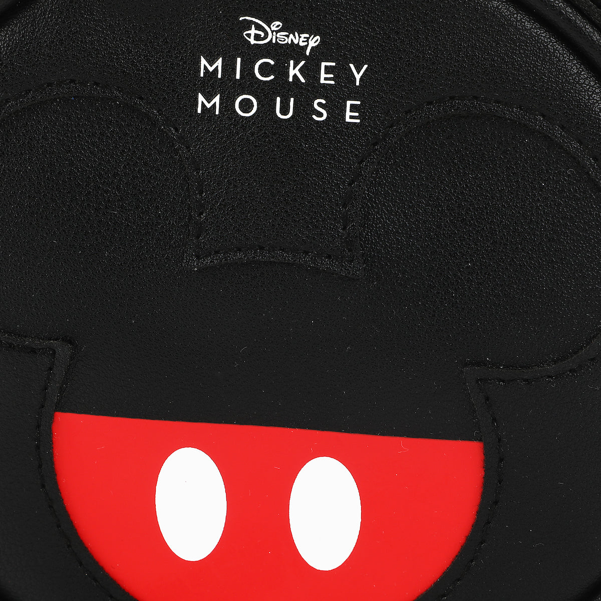 Disney Mickey Mouse Ears & Shorts Black 5" Cosmetic Toiletry Bag